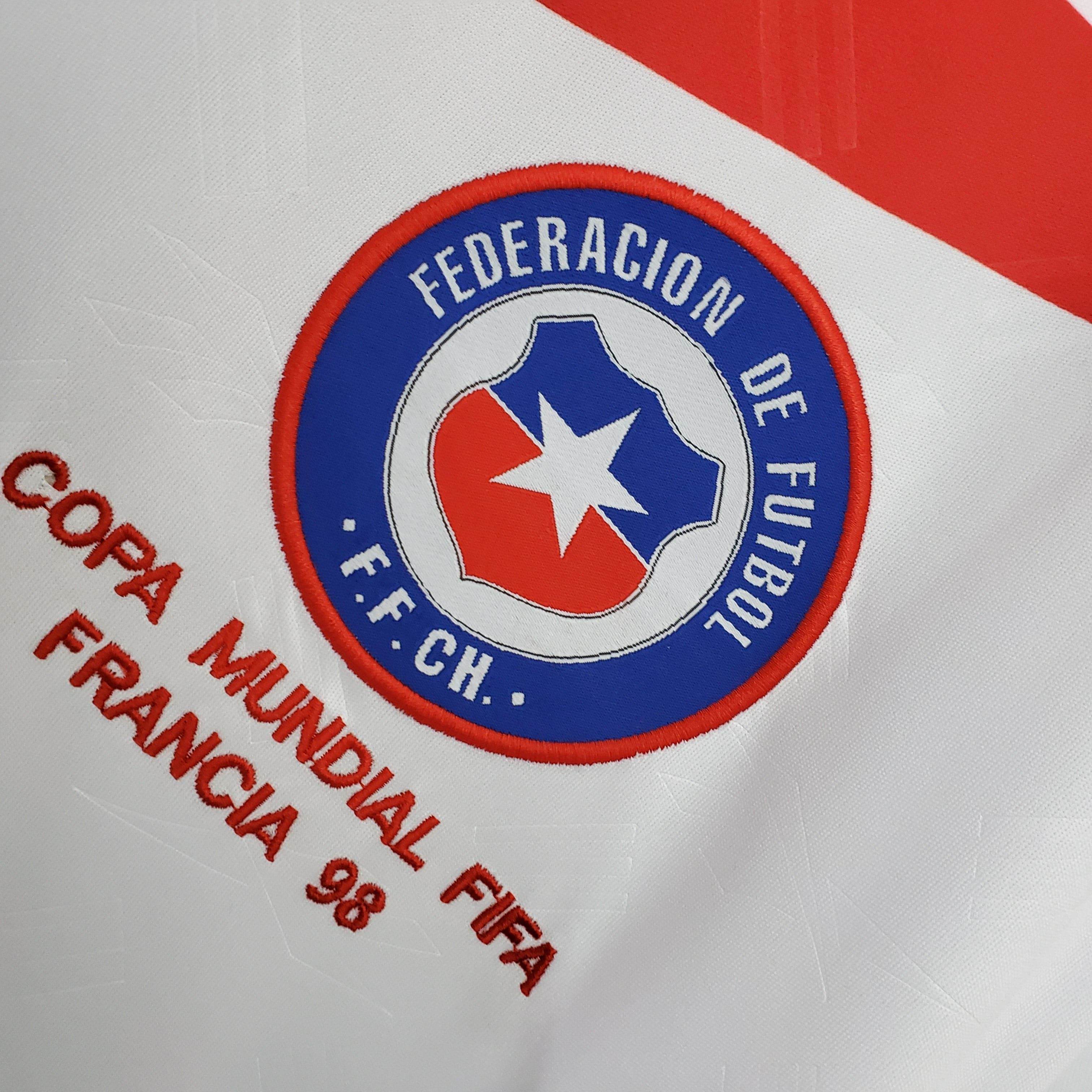 CAMISETA CHILE Il 1998 HOMBRE (RETRO) - ZonaCamisetas