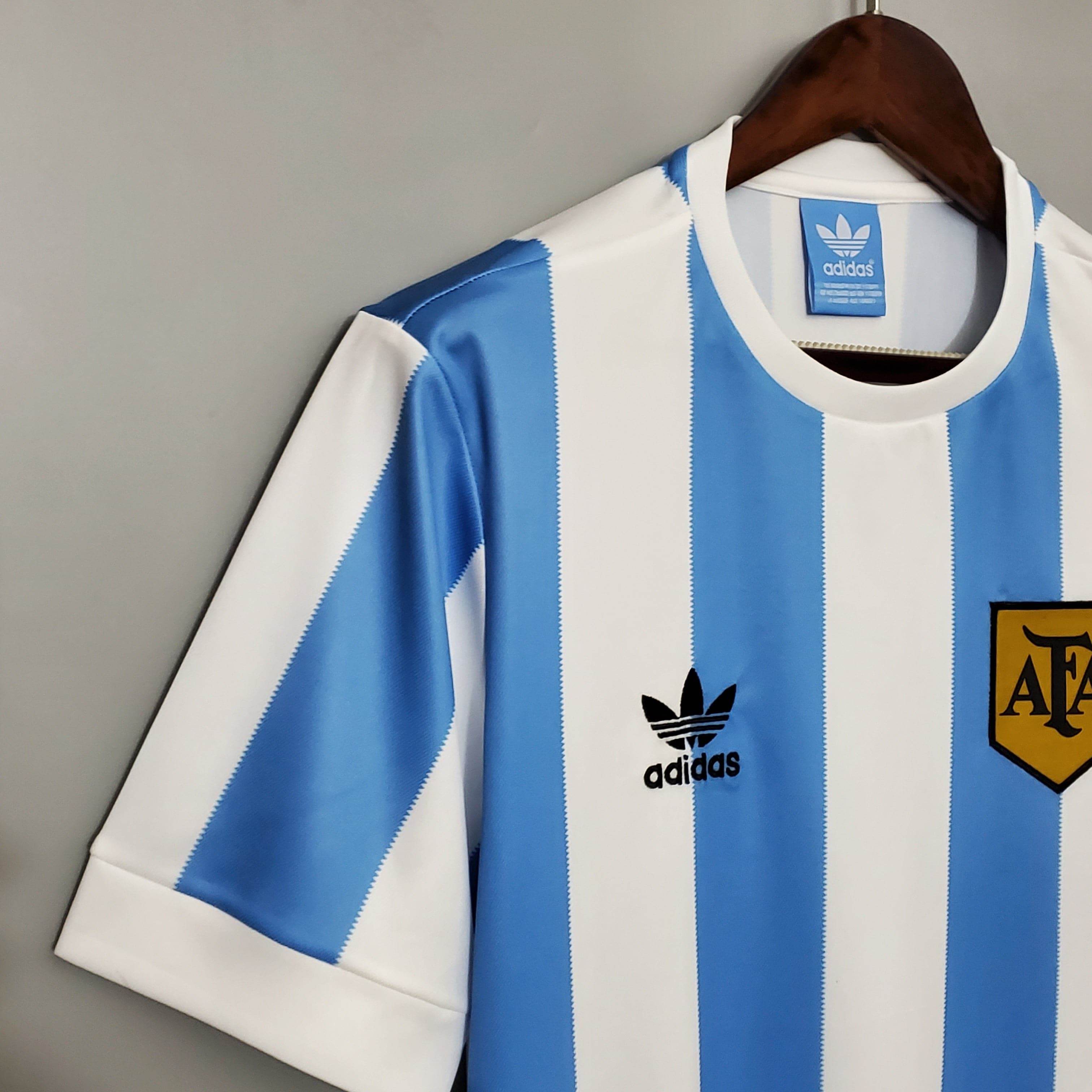 CAMISETA ARGENTINA I 78/79 HOMBRE (RETRO) - ZonaCamisetas