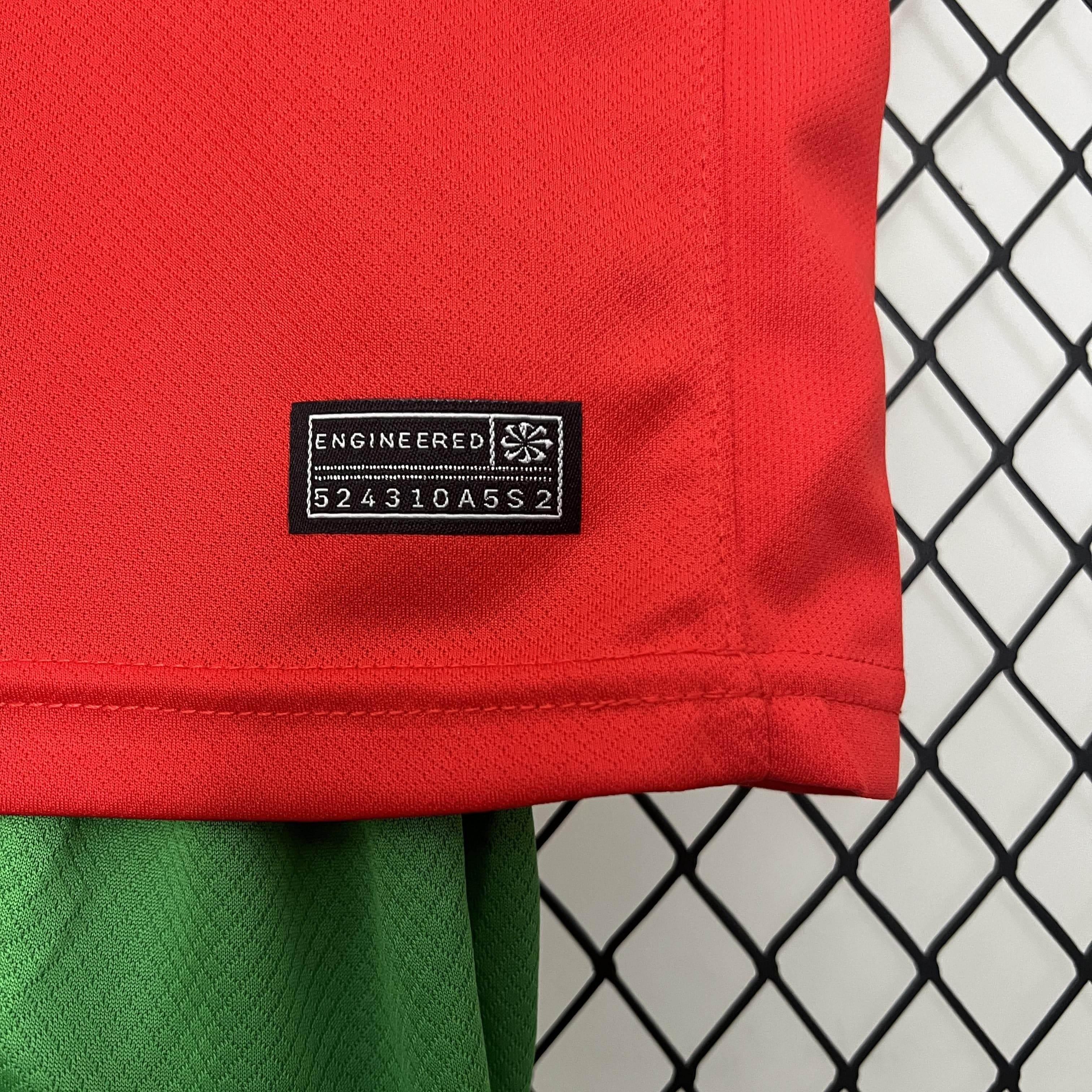 CAMISETA PORTUGAL EURO 2024 CONJUNTO INFANTIL - Zona Camisetas