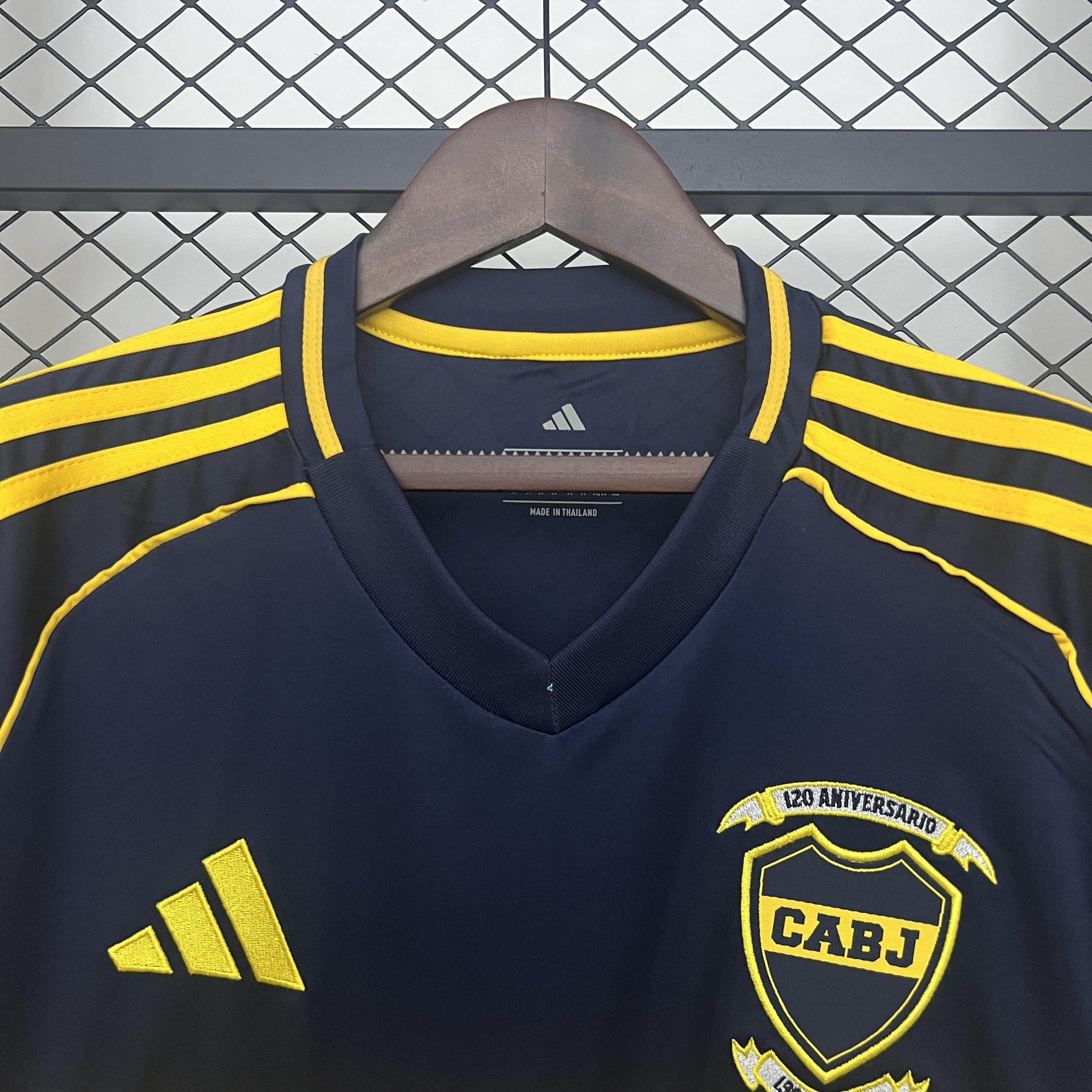 CAMISETA BOCA JUNIORS 125th HOMBRE (VERSIÓN FAN) - ZonaCamisetas