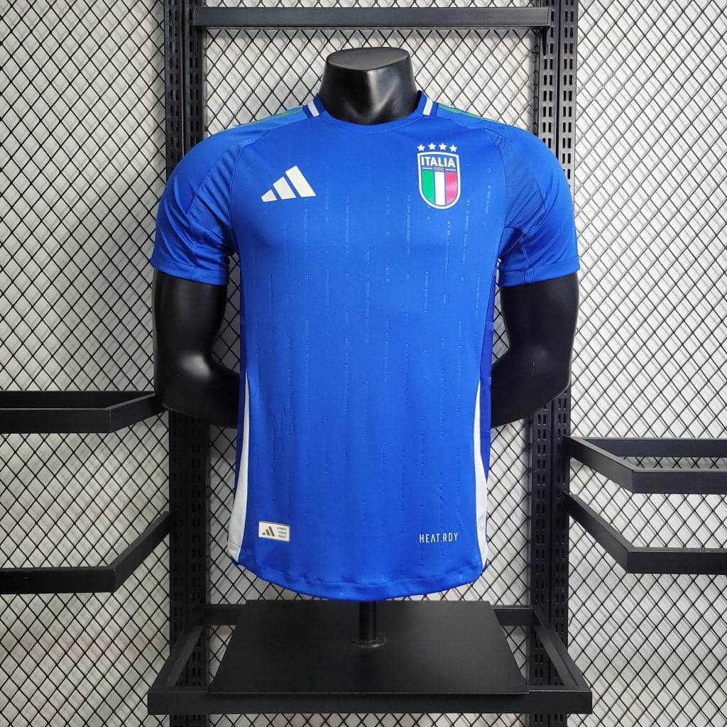 CAMISETA ITALIA I EURO 2024 HOMBRE (VERSIÓN JUGADOR) - ZonaCamisetas
