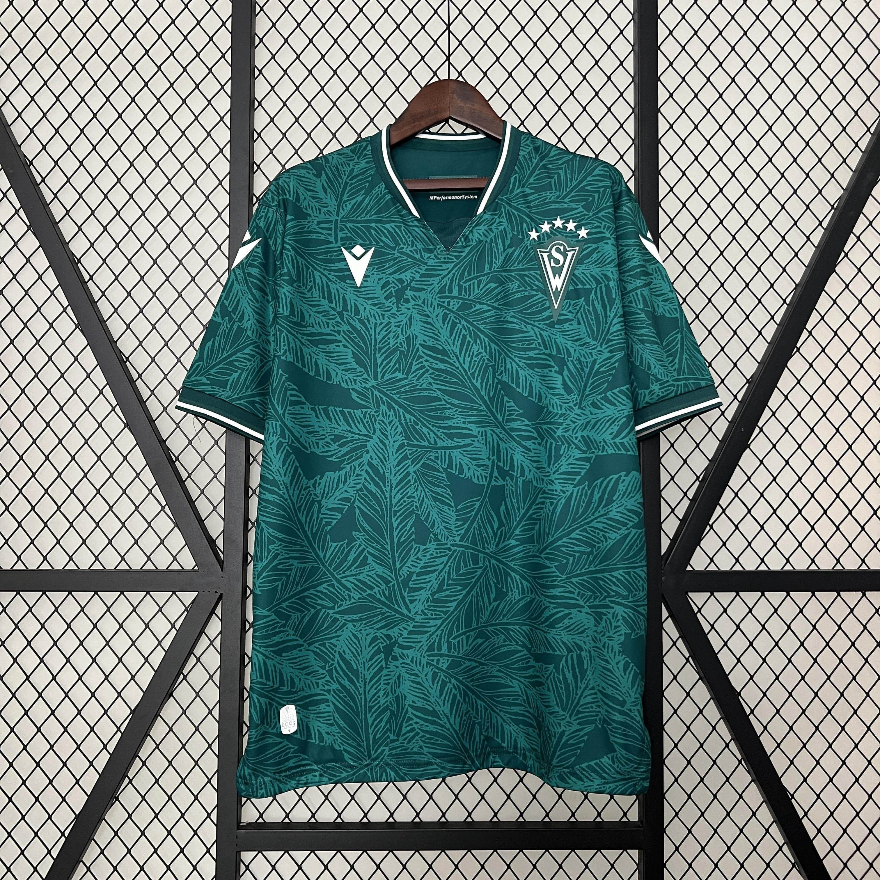 CAMISETA SANTIAGO WANDERERS I 24/25 HOMBRE (VERSIÓN FAN) - ZonaCamisetas