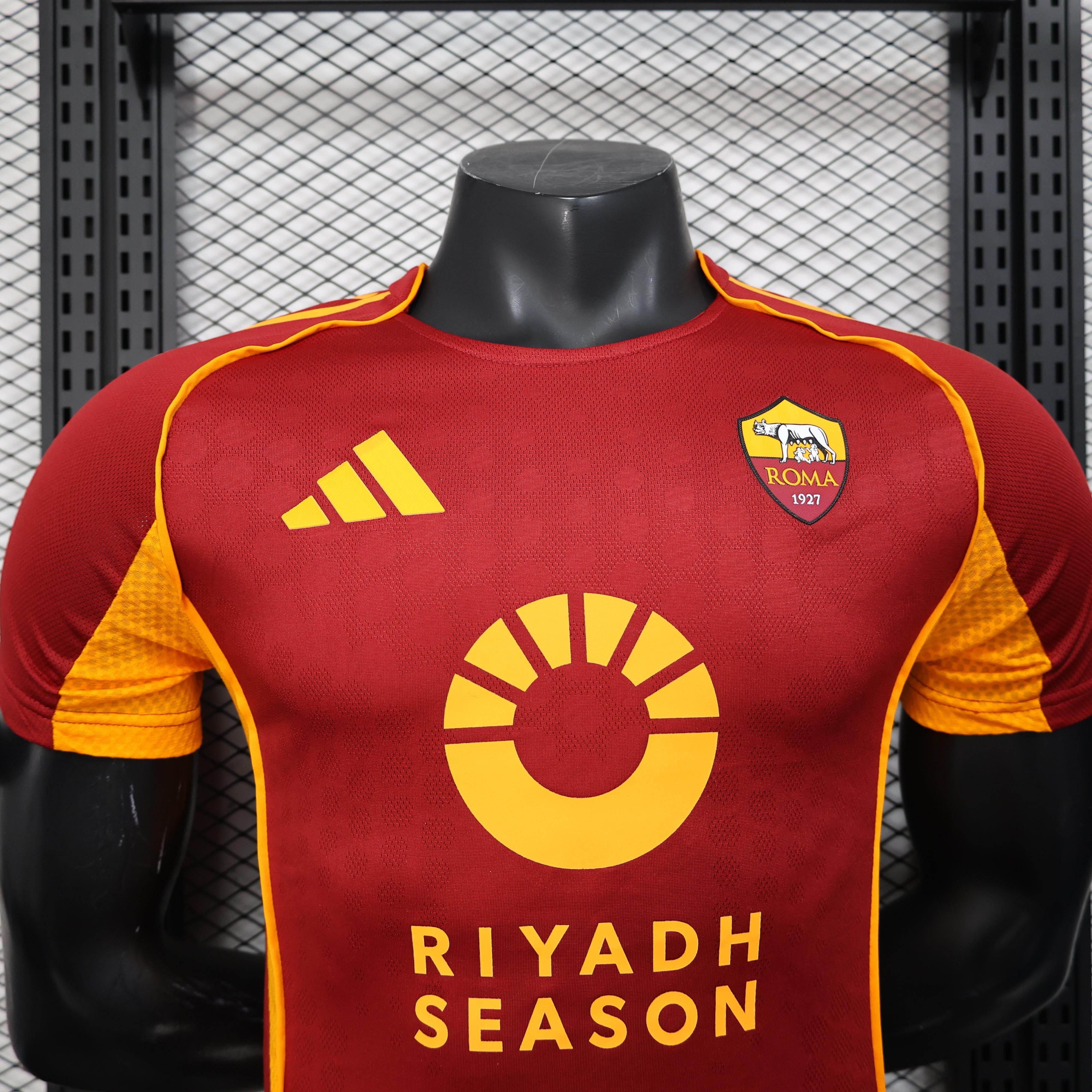 CAMISETA ROMA l 25/26 HOMBRE (VERSIÓN JUGADOR) - ZonaCamisetas