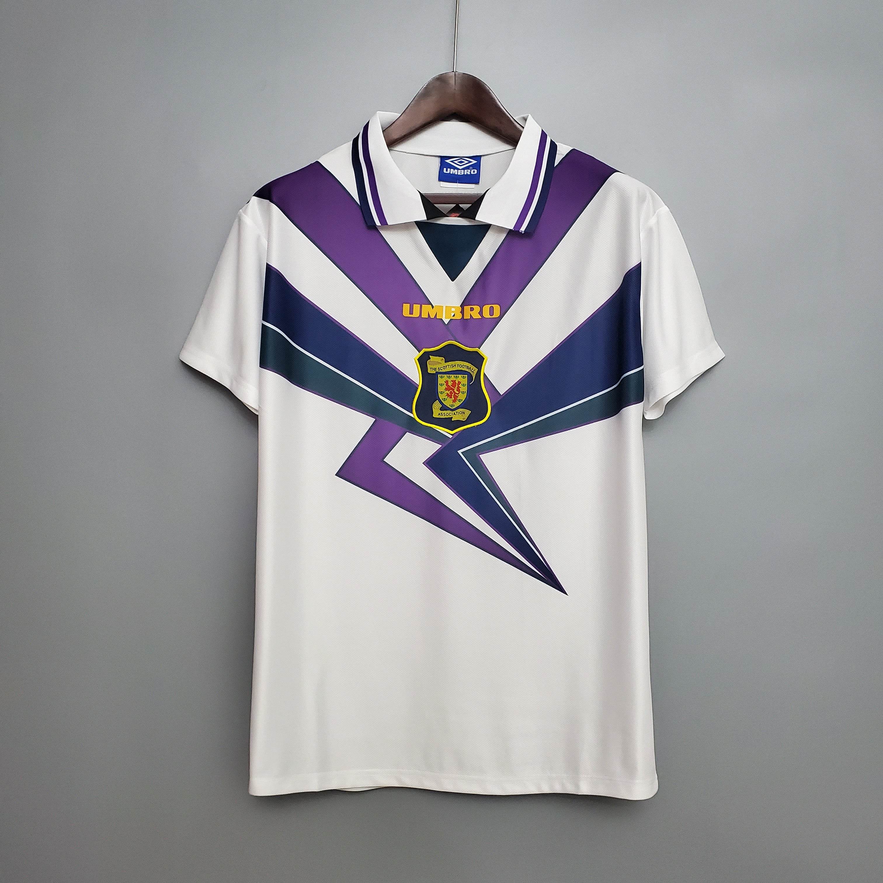 CAMISETA SCOTLAND 94/96 HOMBRE (RETRO) - ZonaCamisetas