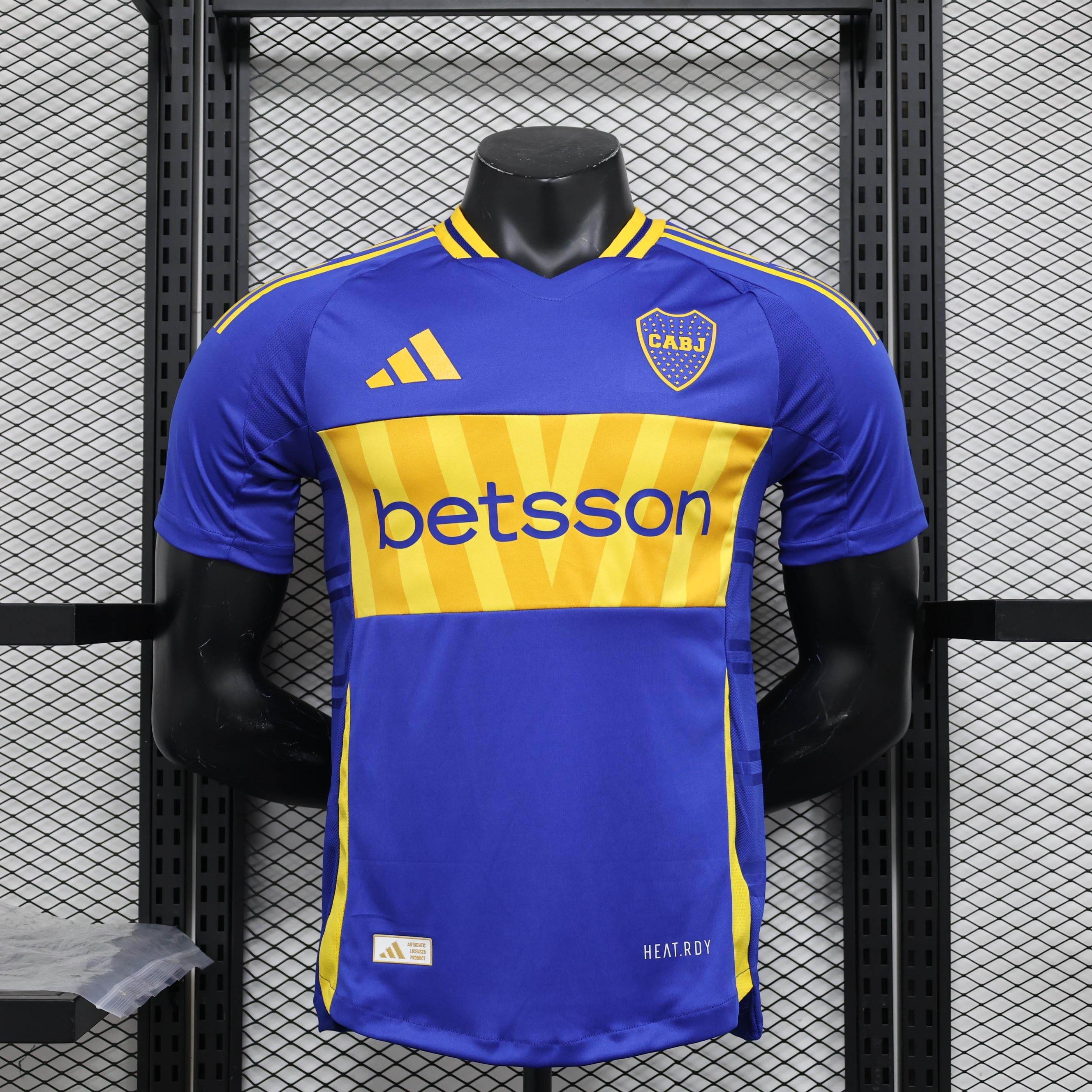 CAMISETA BOCA JUNIORS I 24/25 HOMBRE (VERSIÓN JUGADOR) - ZonaCamisetas