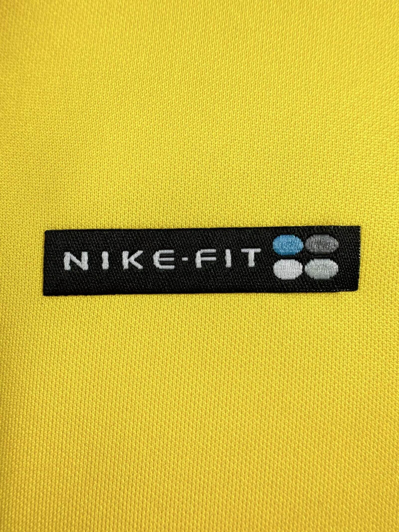 CAMISETA BRASIL I 98 HOMBRE MANGA LARGA (RETRO) - ZonaCamisetas
