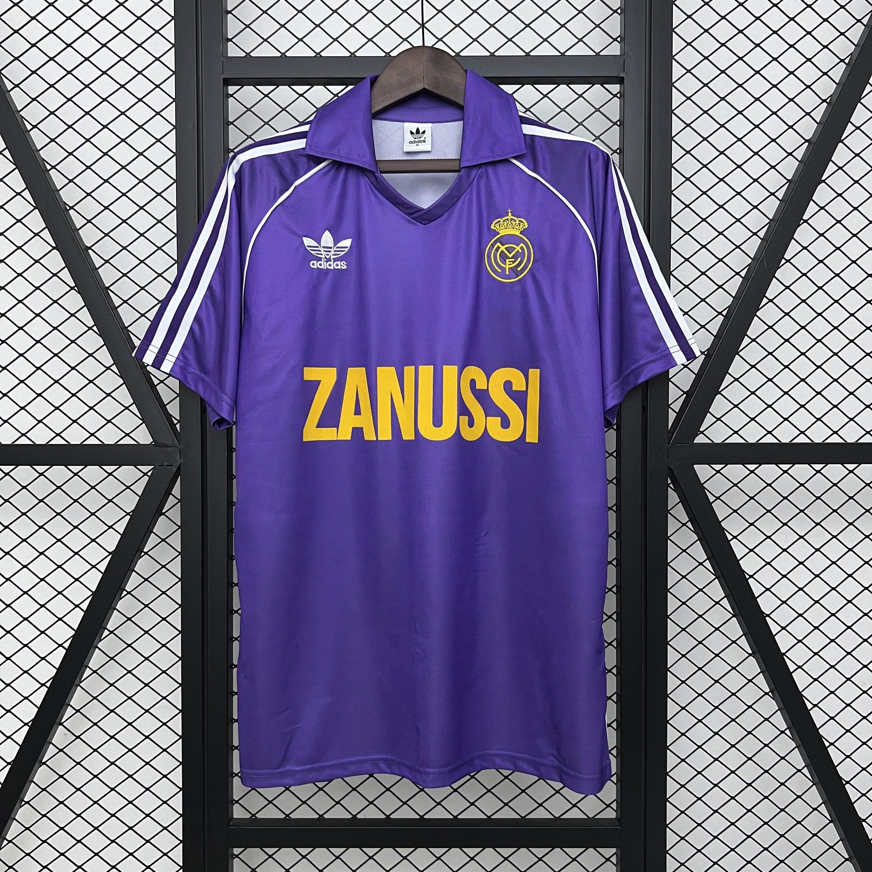 CAMISETA REAL MADRID II 84/85 HOMBRE (RETRO) - ZonaCamisetas