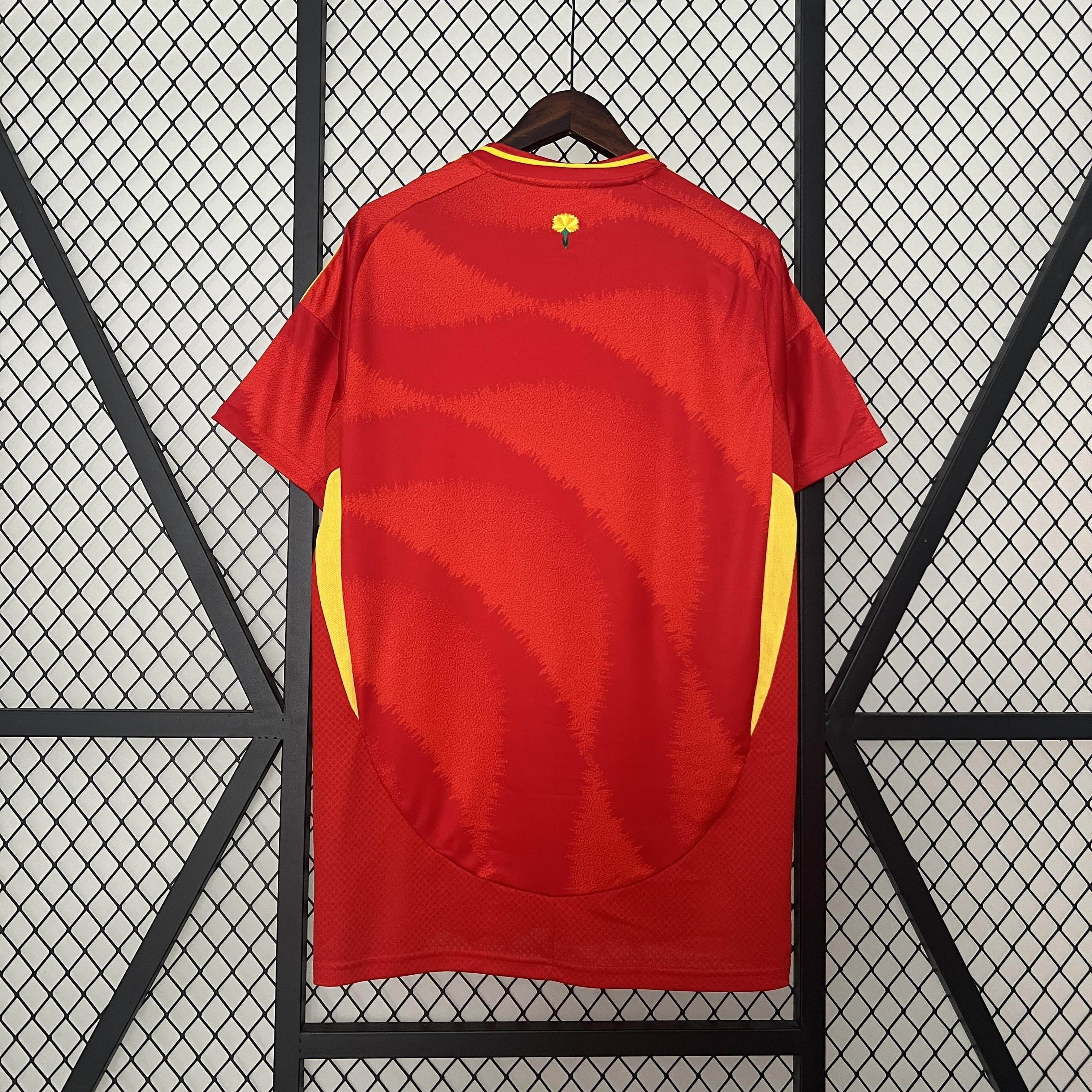 CAMISETA ESPAÑA I EURO 2024 HOMBRE (VERSIÓN FAN) - ZonaCamisetas
