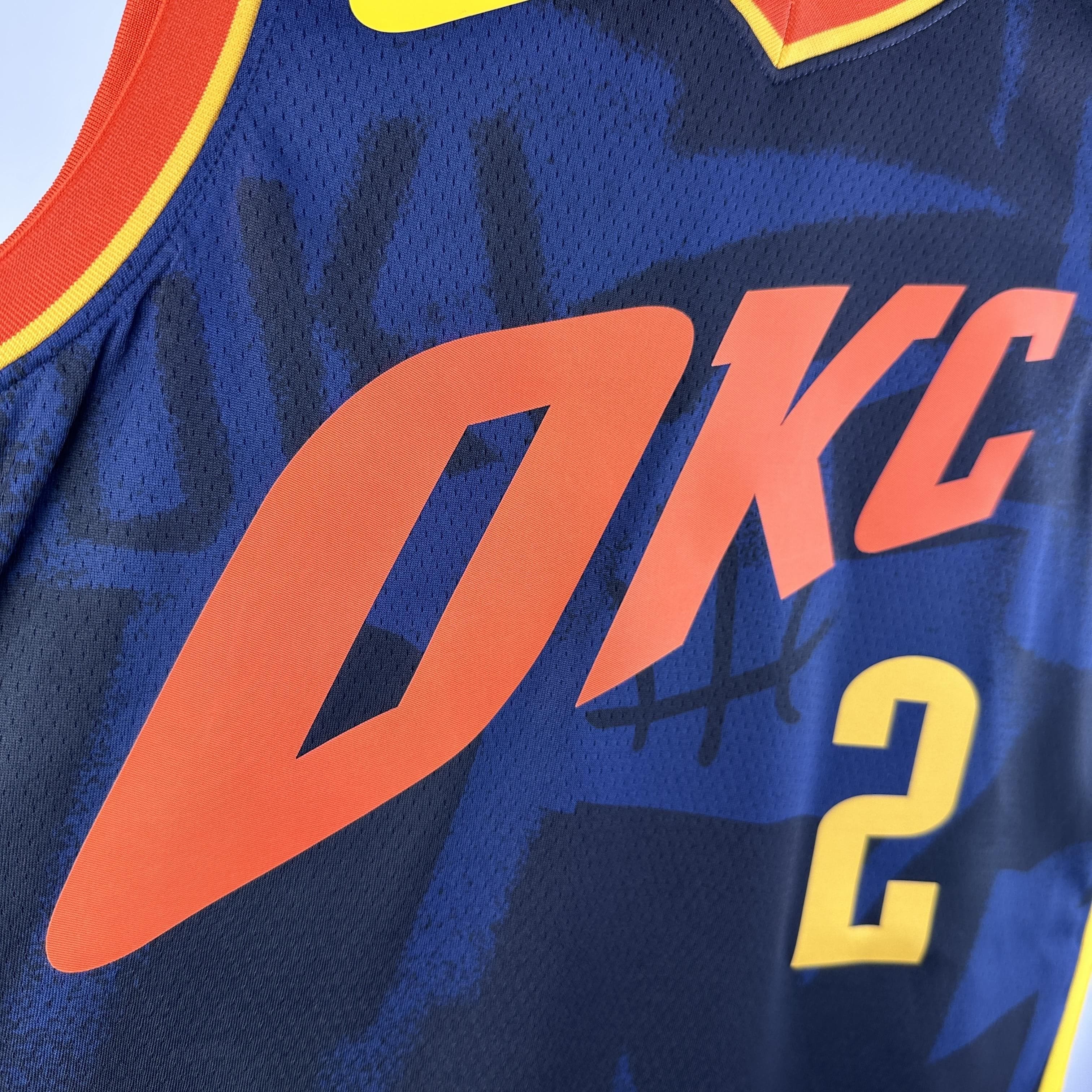 ZonaCamisetas OKLAHOMA SEASON 24 HOMBRE EDICIÓN G.ALEXANDER (NBA) La Pelota Mundo OKLAHOMA