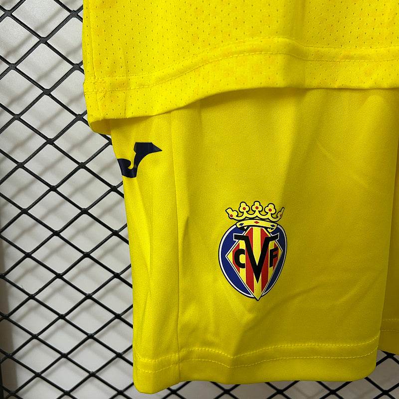 CAMISETA VILLARREAL I 24/25 CONJUNTO INFANTIL - ZonaCamisetas