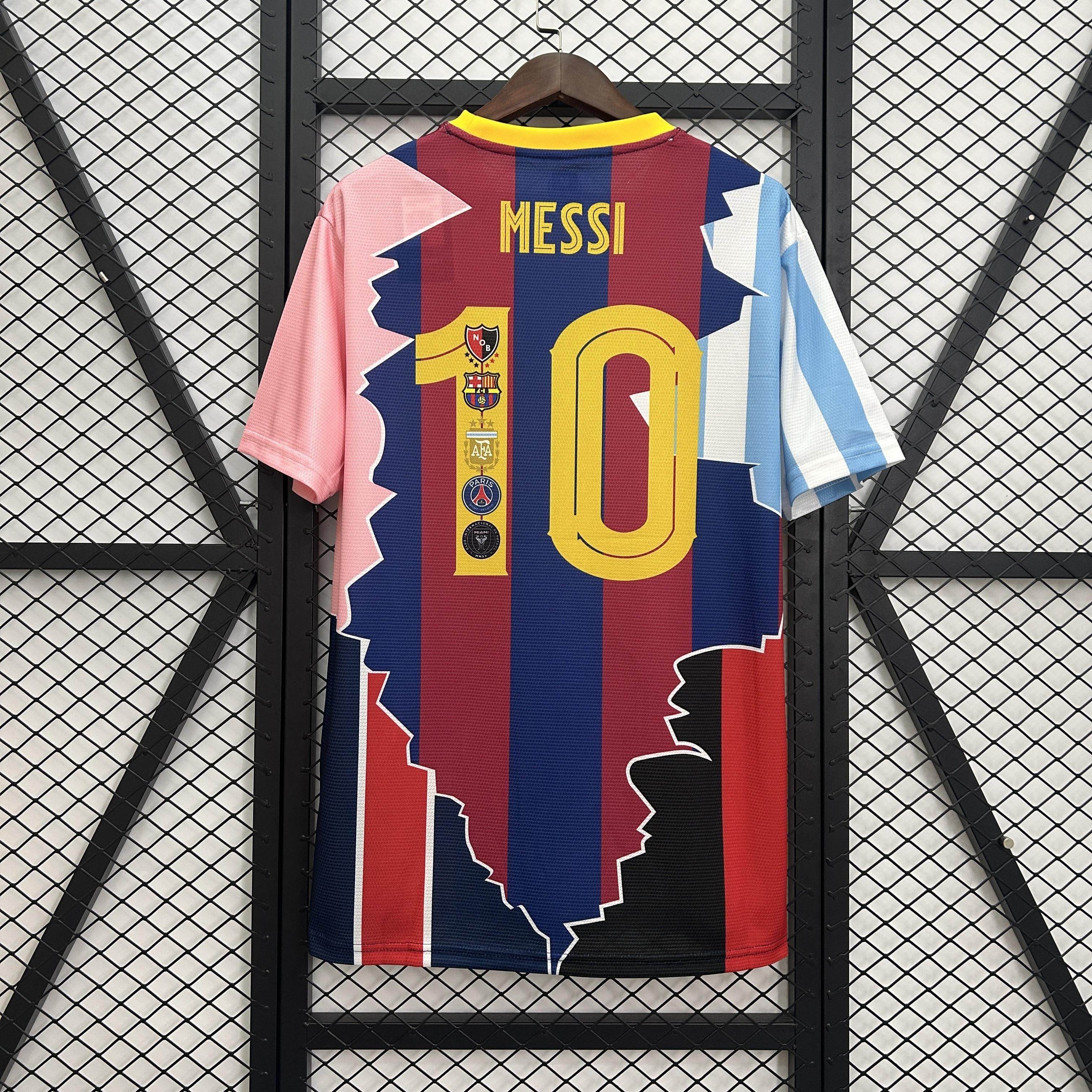 CAMISETA MESSI CONMEMORATIVA 2025 HOMBRE (VERSIÓN FAN) - ZonaCamisetas