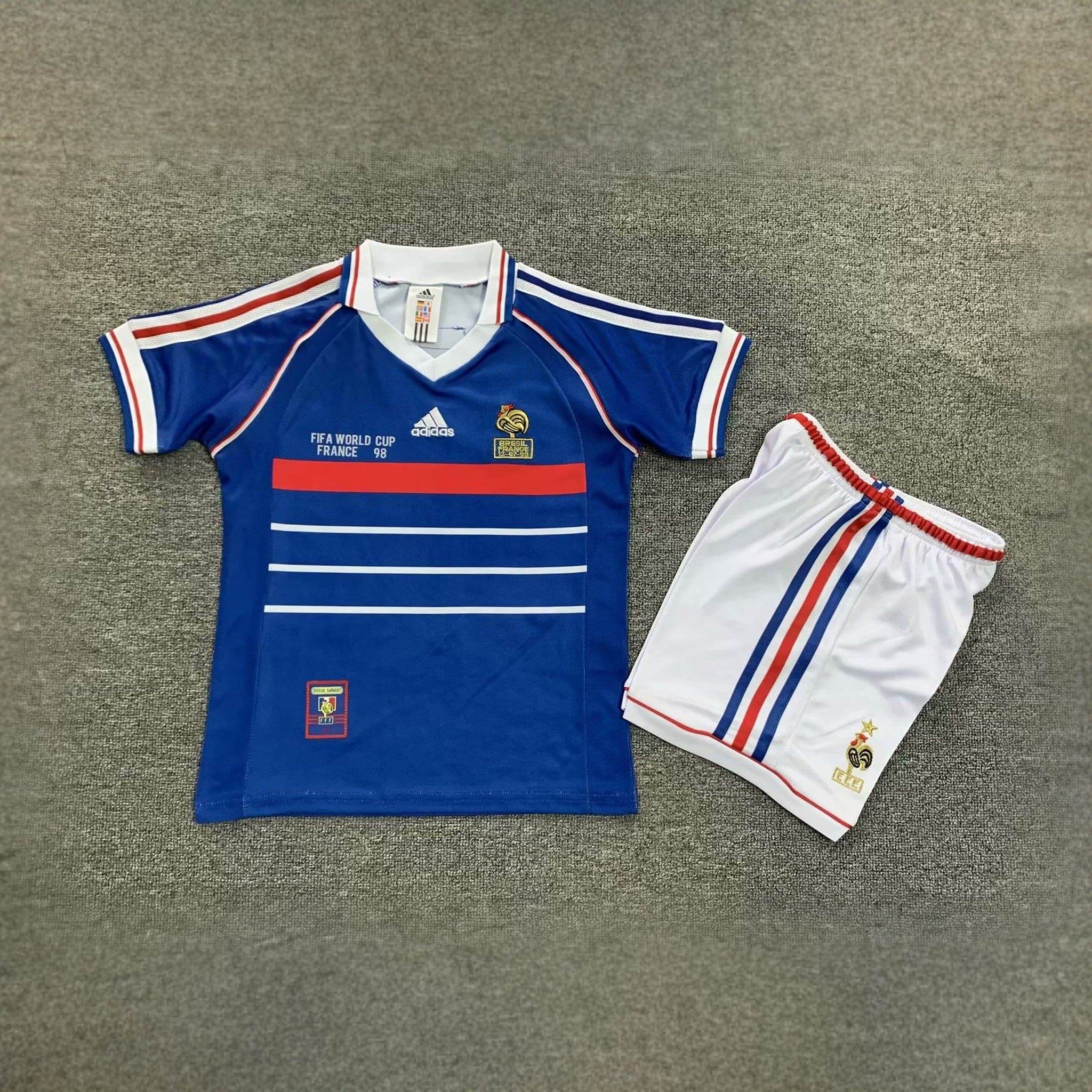 CAMISETA FRANCIA I 98 CONJUNTO INFANTIL - ZonaCamisetas