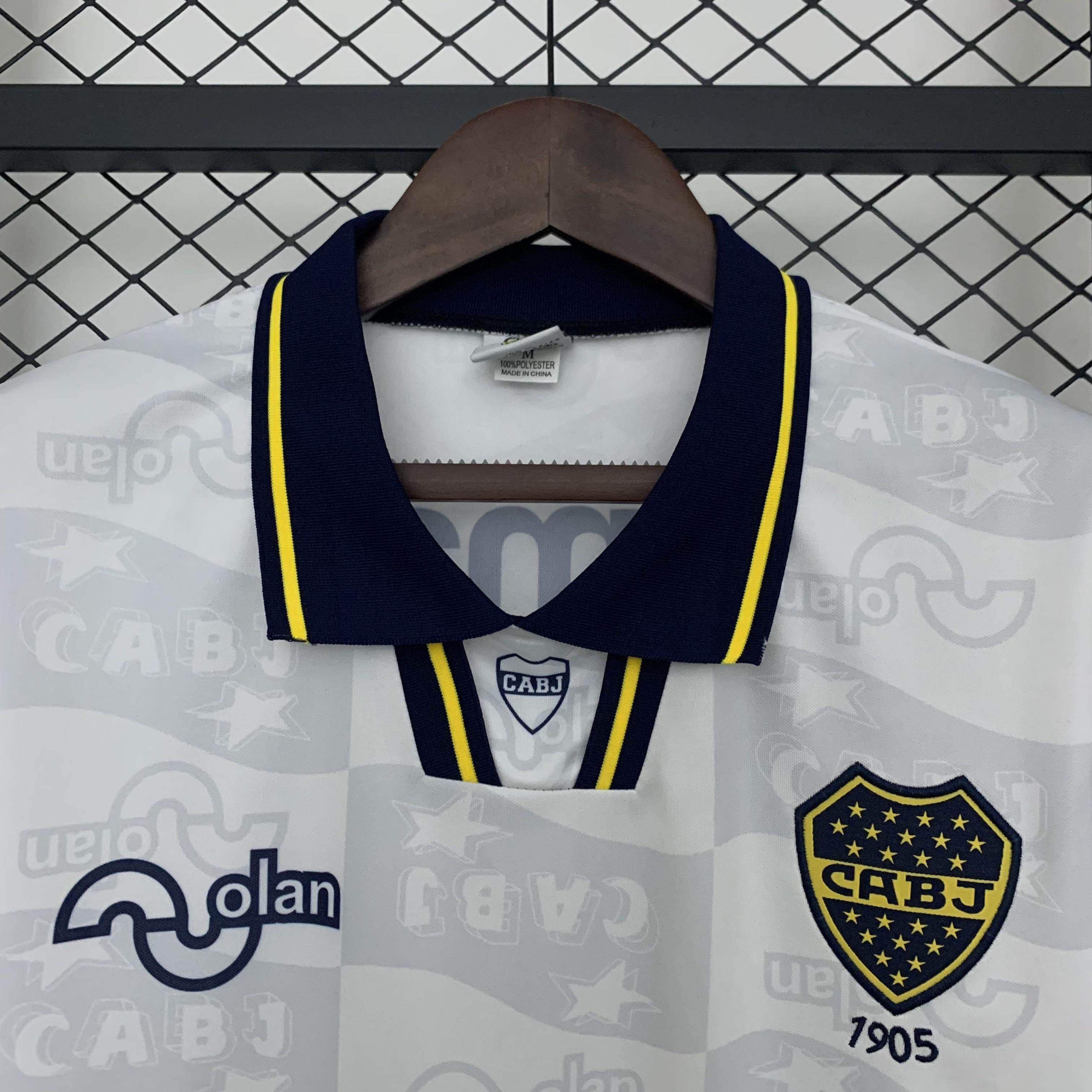 CAMISETA BOCA JUNIORS ll 95/96 HOMBRE (RETRO) - ZonaCamisetas