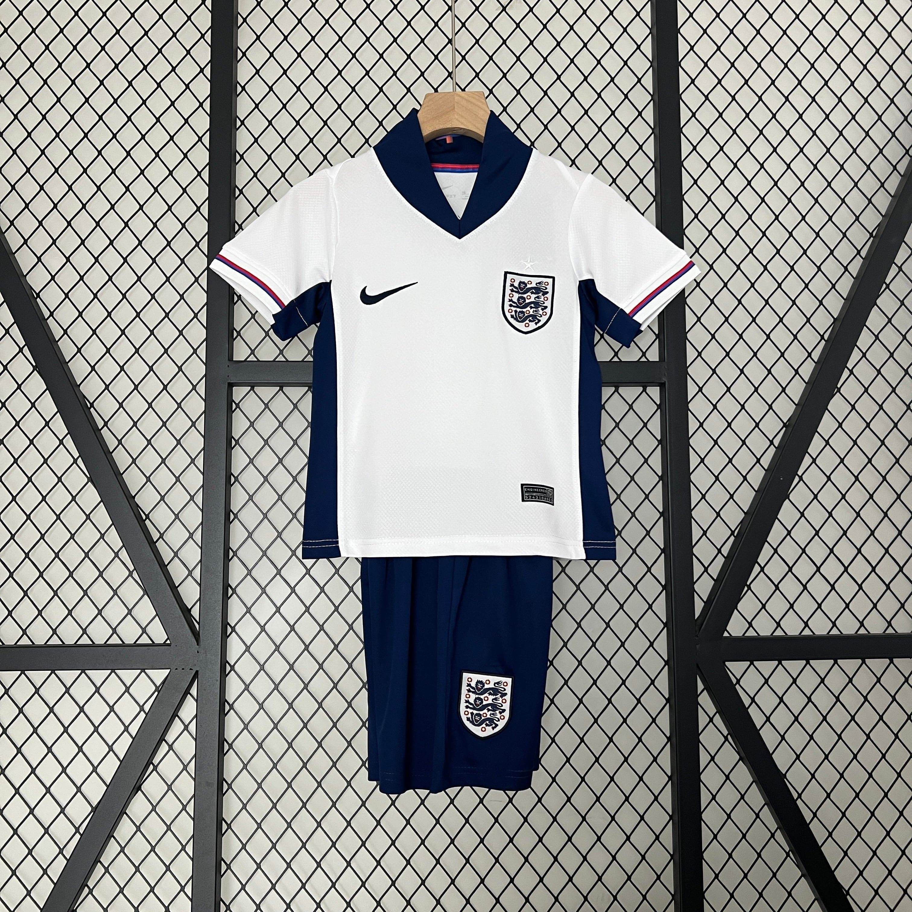 CAMISETA INGLATERRA I EURO 2024 CONJUNTO INFANTIL - ZonaCamisetas