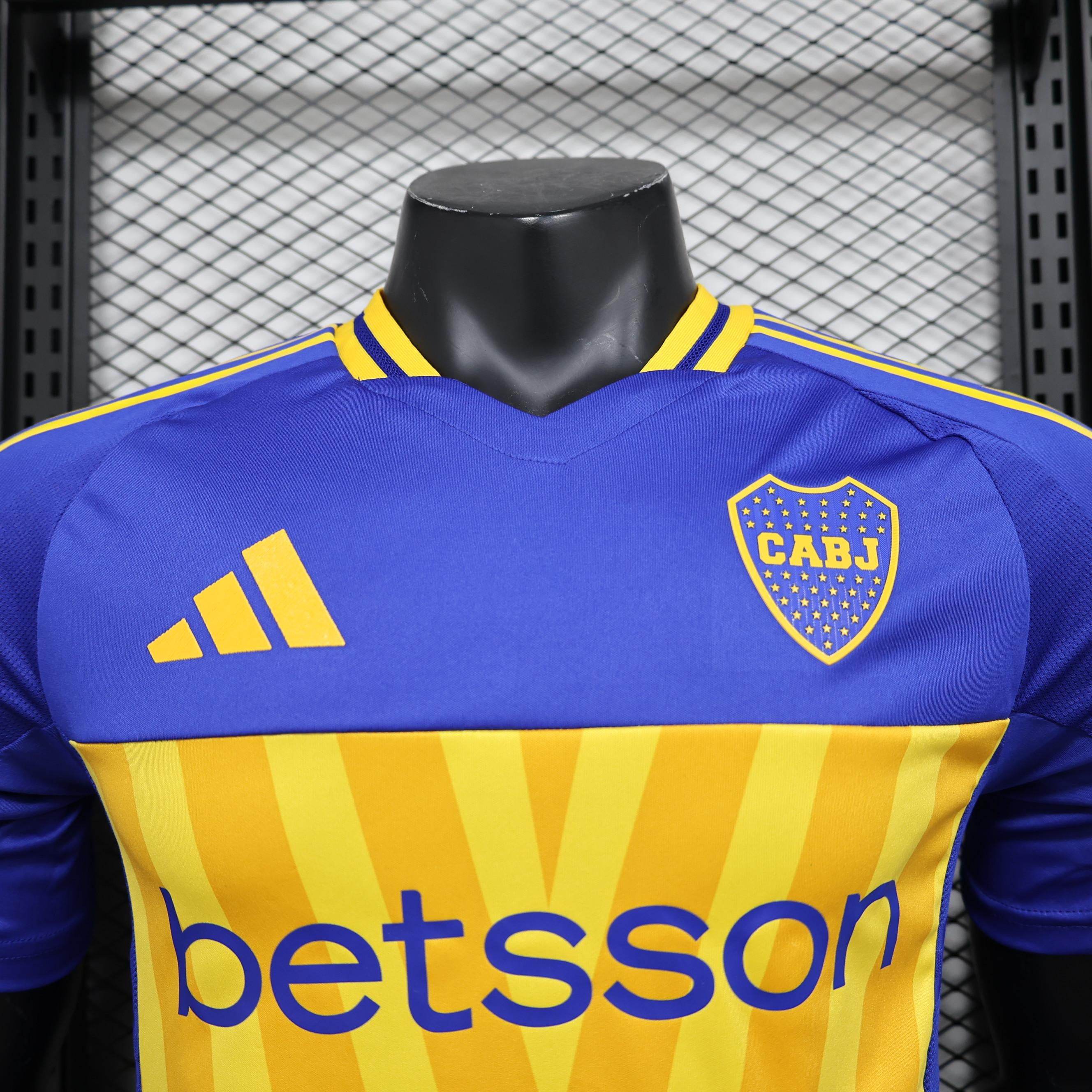 CAMISETA BOCA JUNIORS I 24/25 HOMBRE (VERSIÓN JUGADOR) - ZonaCamisetas