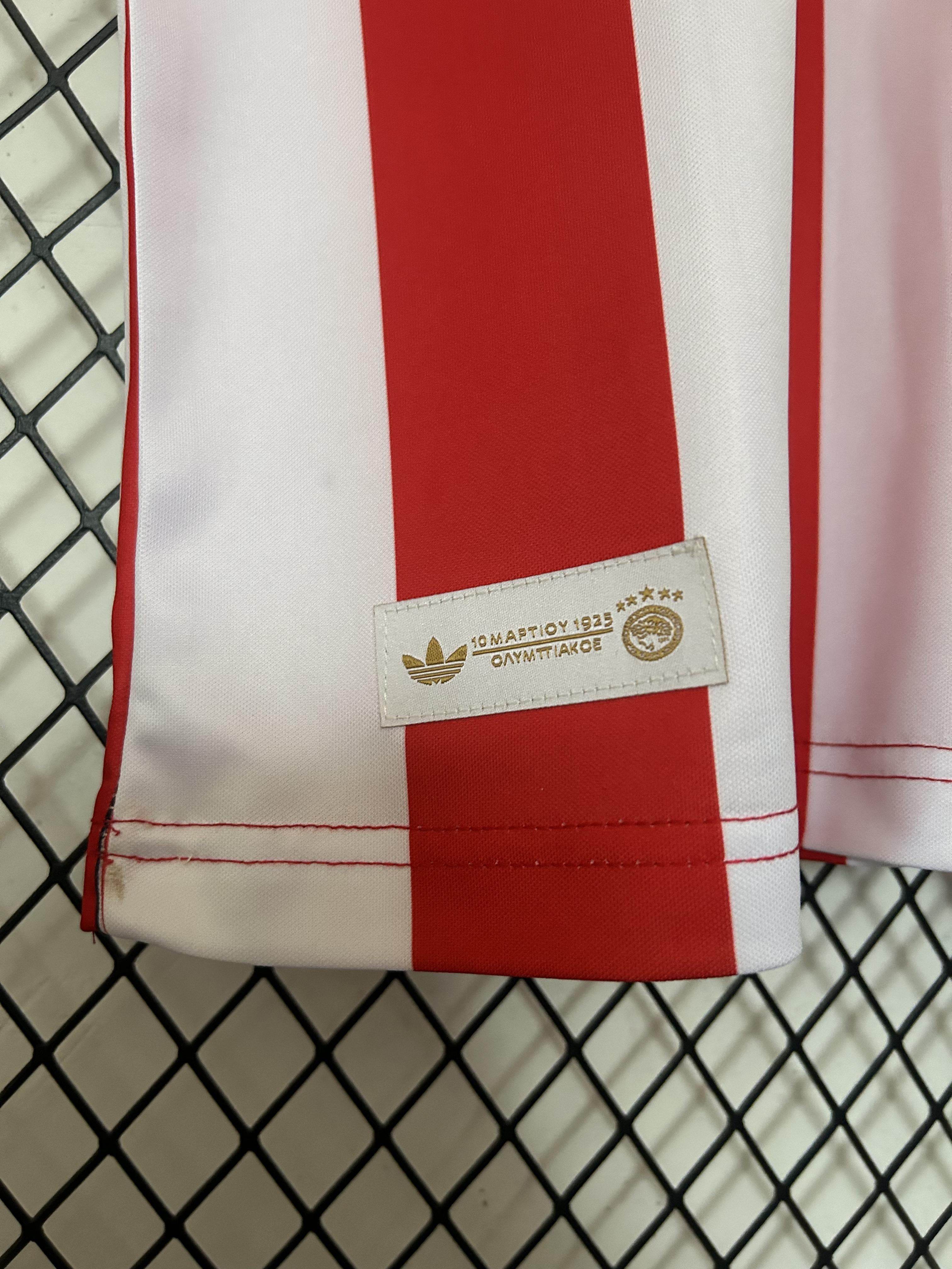 CAMISETA OLYMPIAKOS I 100th HOMBRE (VERSIÓN FAN) - ZonaCamisetas