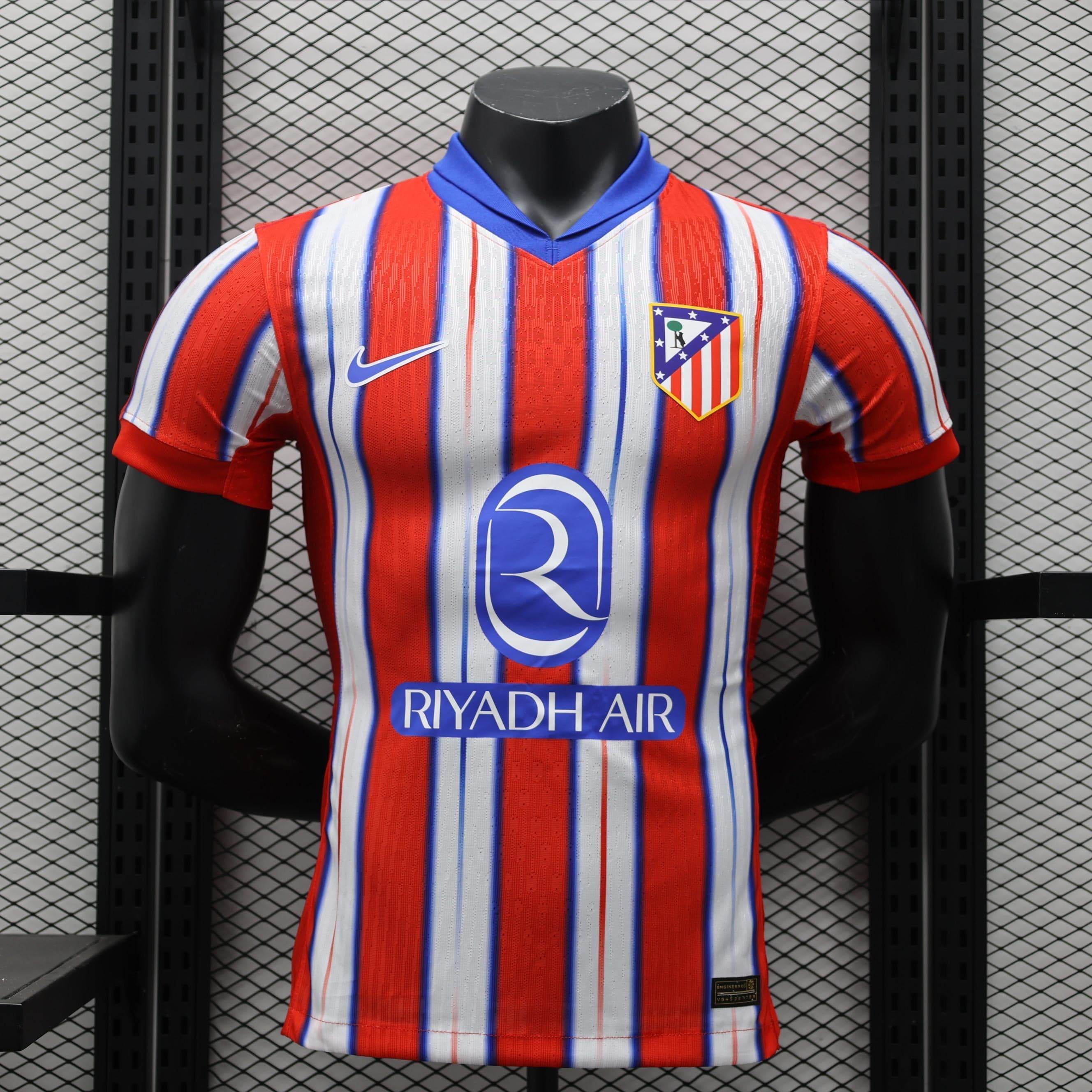 CAMISETA ATLÉTICO DE MADRID I 24/25 HOMBRE (VERSIÓN JUGADOR) - ZonaCamisetas