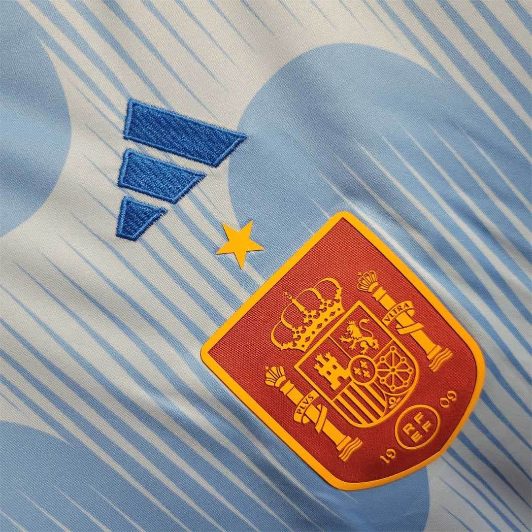 CAMISETA ESPAÑA lI 2022 HOMBRE (RETRO) - ZonaCamisetas