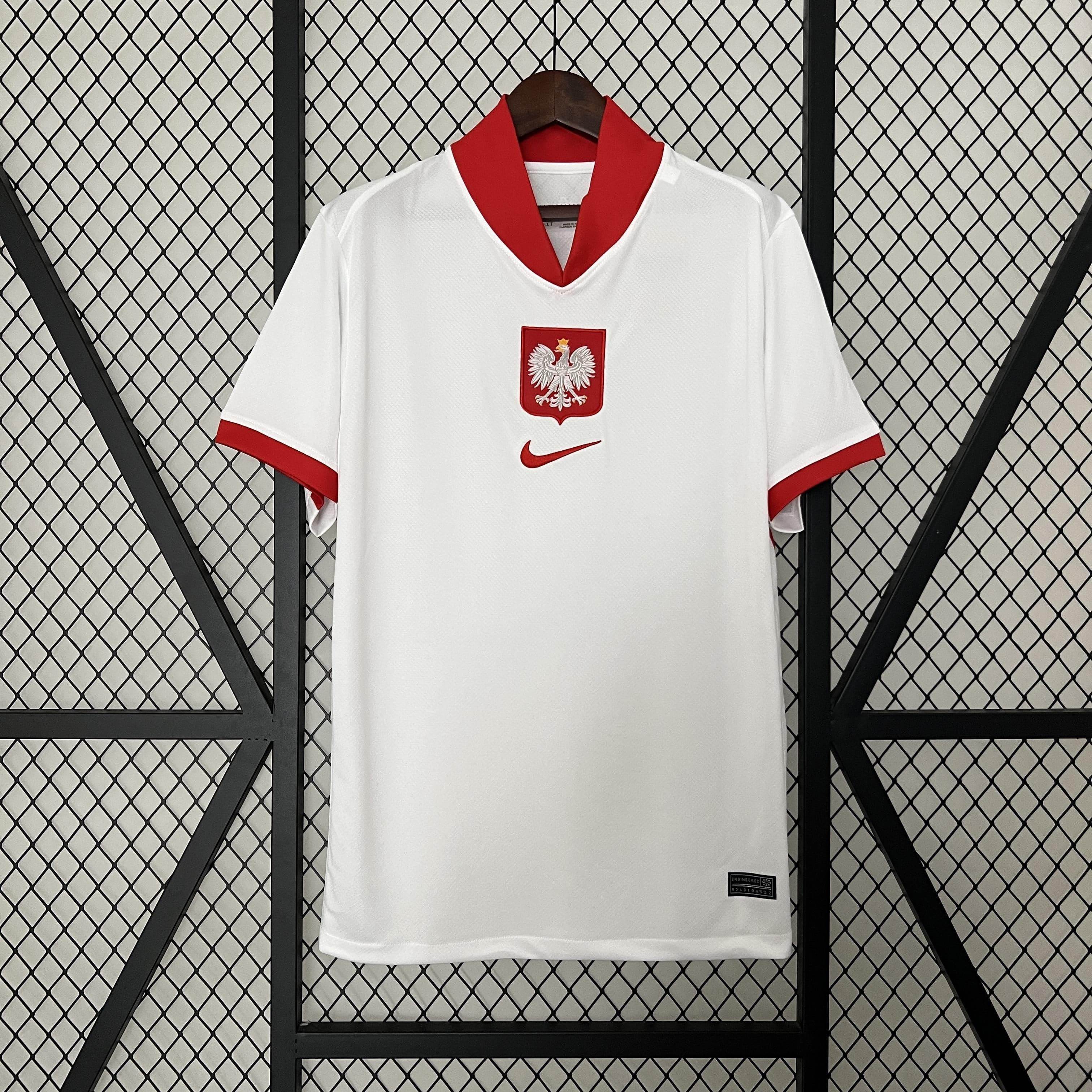 CAMISETA POLONIA I 24 HOMBRE (VERSIÓN FAN) - ZonaCamisetas