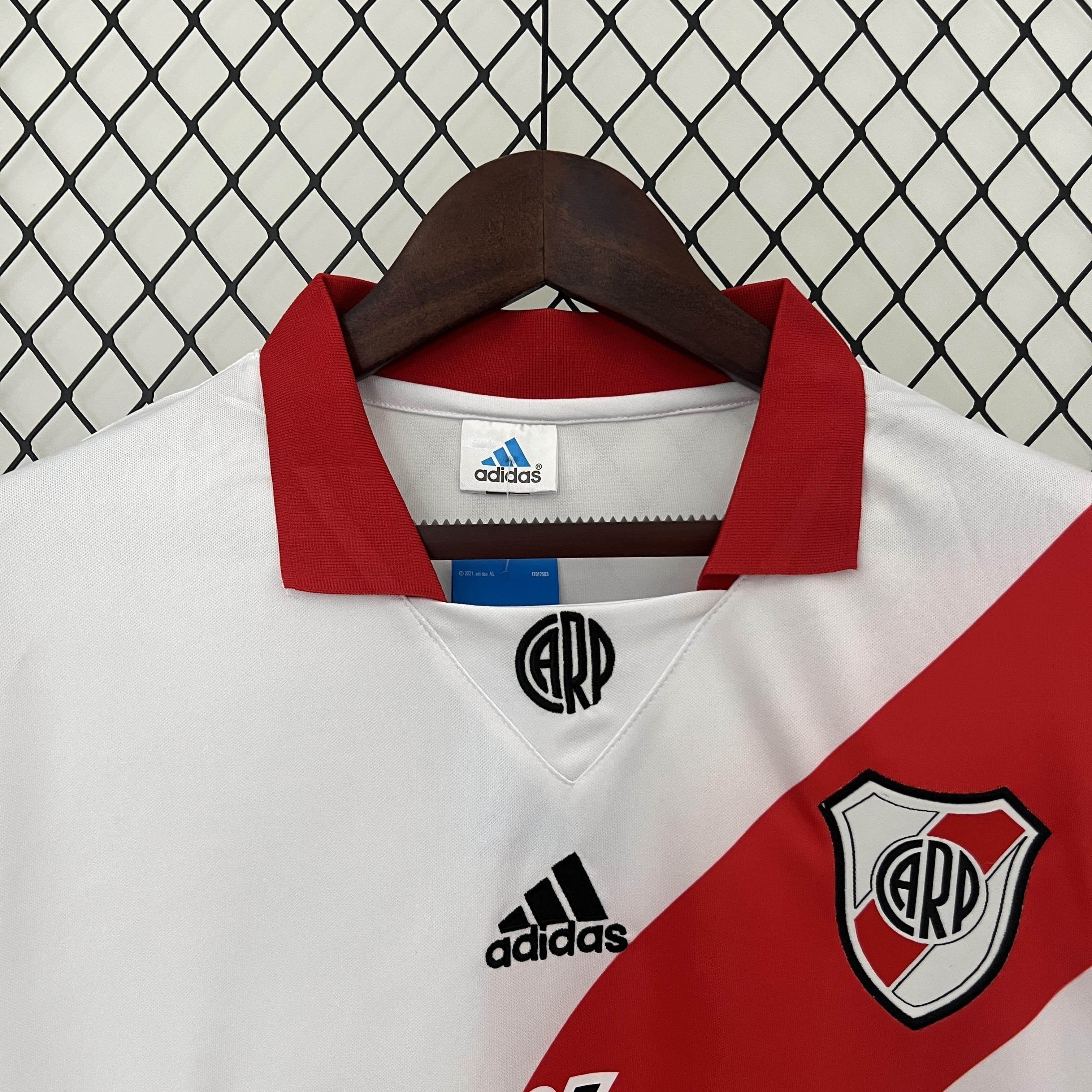 CAMISETA RIVER PLATE I 98/99 HOMBRE (RETRO) - ZonaCamisetas