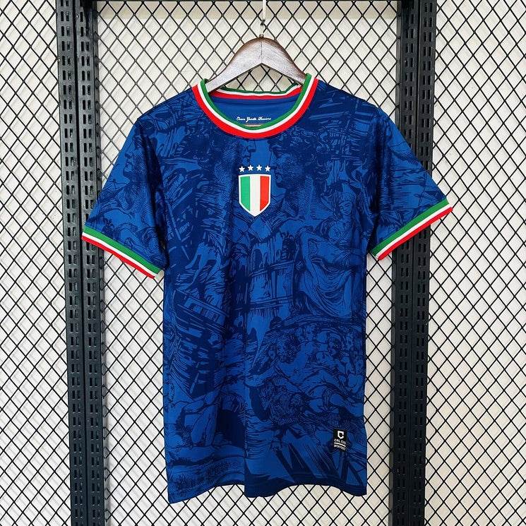 CAMISETA ITALIA I EDICIÓN ESPECIAL 2024 HOMBRE (VERSIÓN FAN) - ZonaCamisetas