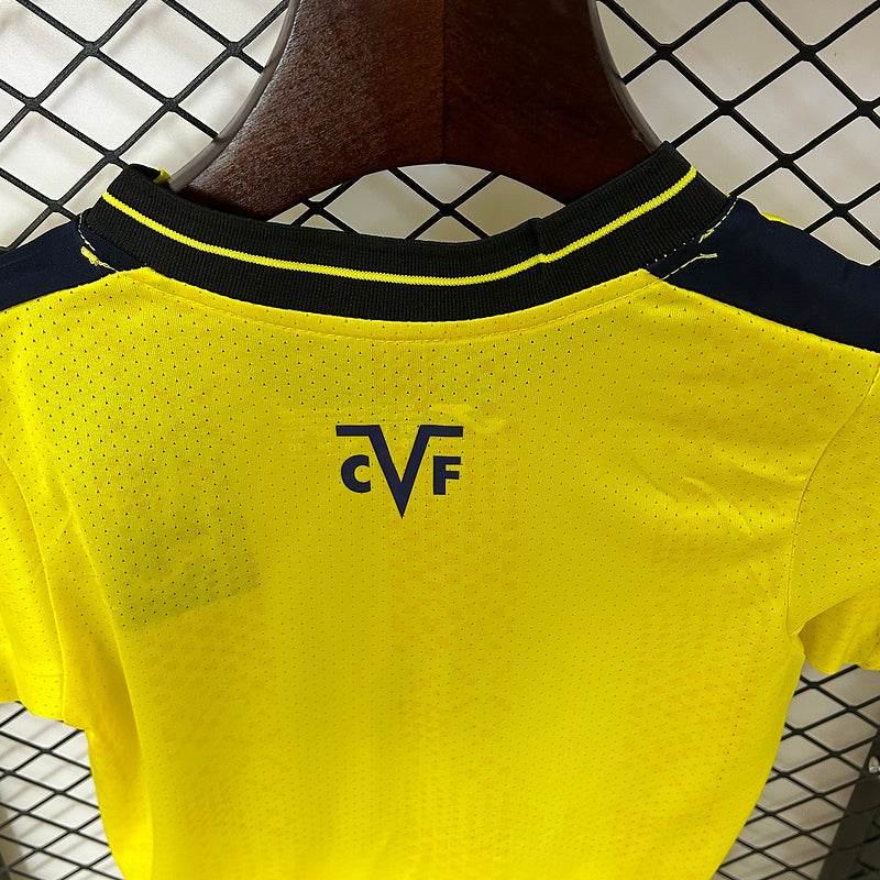CAMISETA VILLARREAL I 24/25 CONJUNTO INFANTIL - ZonaCamisetas