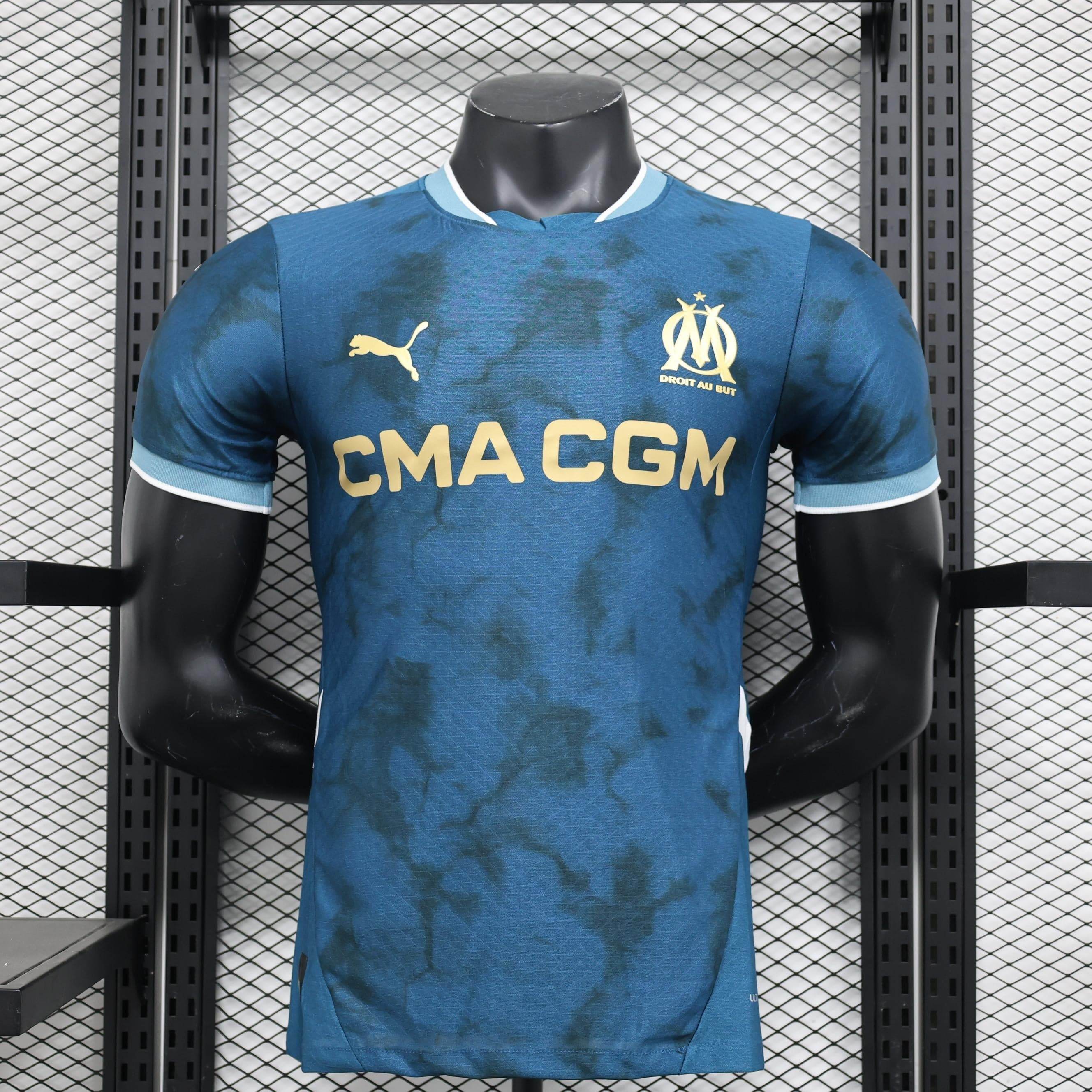CAMISETA OLYMPIQUE DE MARSEILLE Il 24/25 HOMBRE (VERSIÓN JUGADOR) - ZonaCamisetas