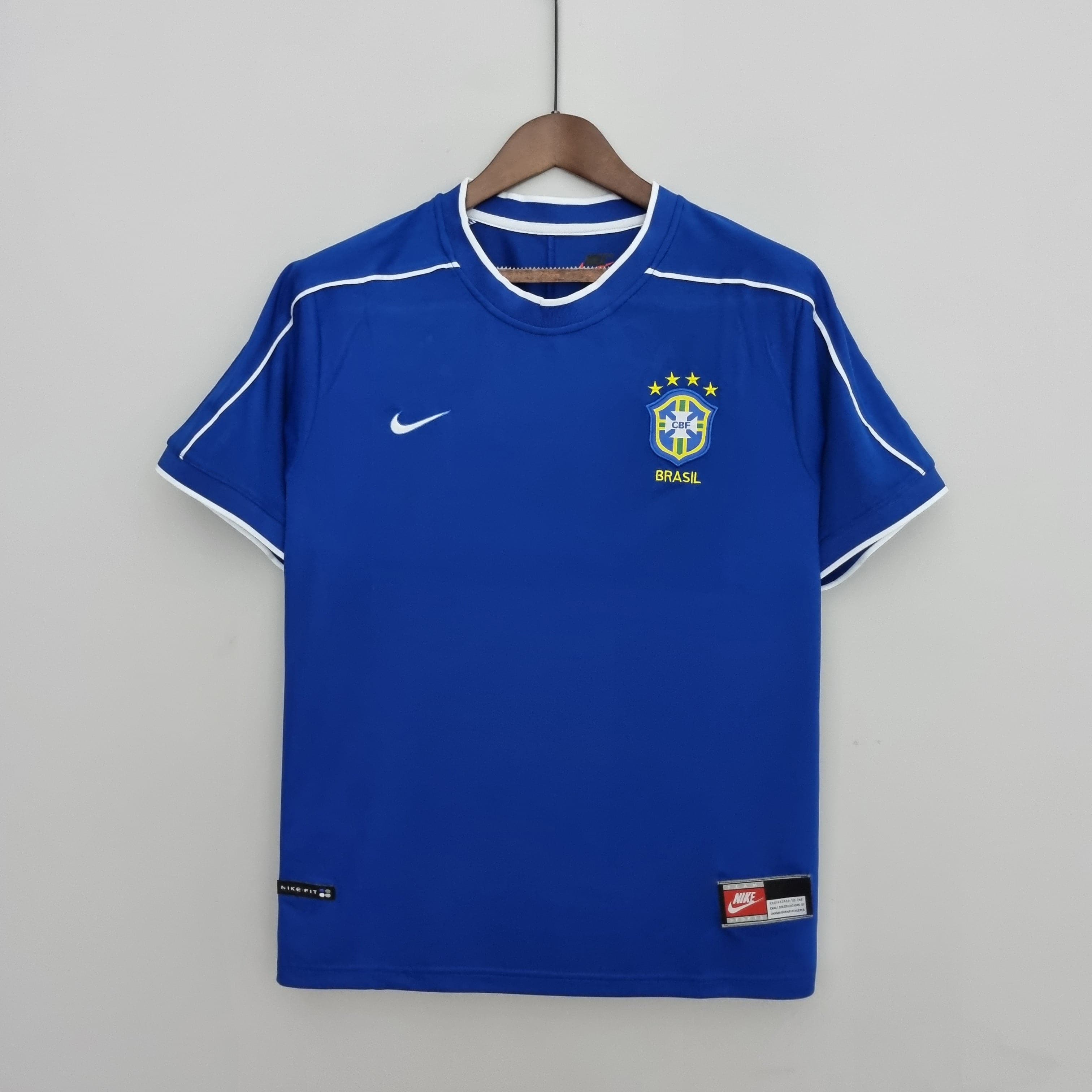 CAMISETA BRASIL Il 98 HOMBRE (RETRO)