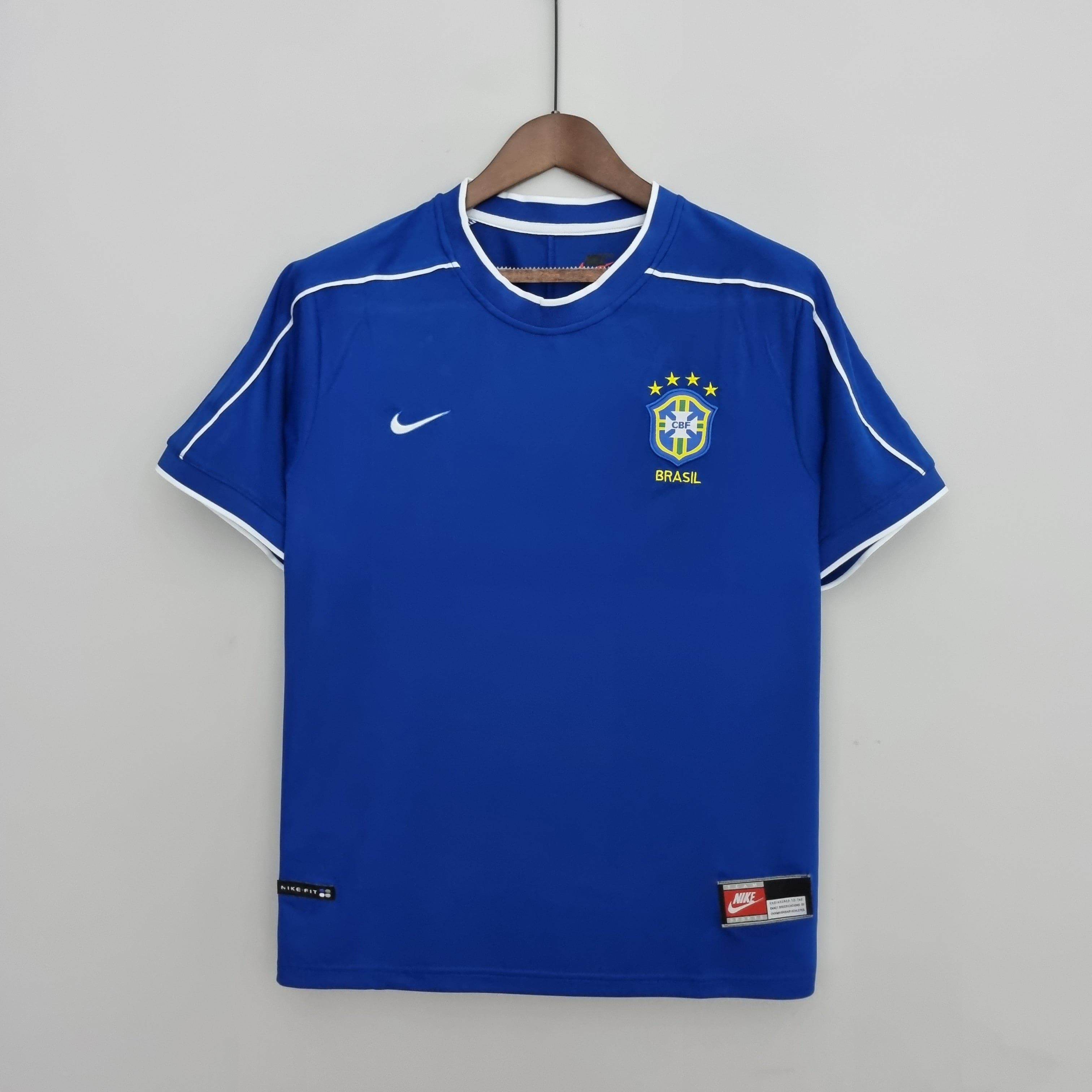 CAMISETA BRASIL Il 98 HOMBRE (RETRO) - ZonaCamisetas
