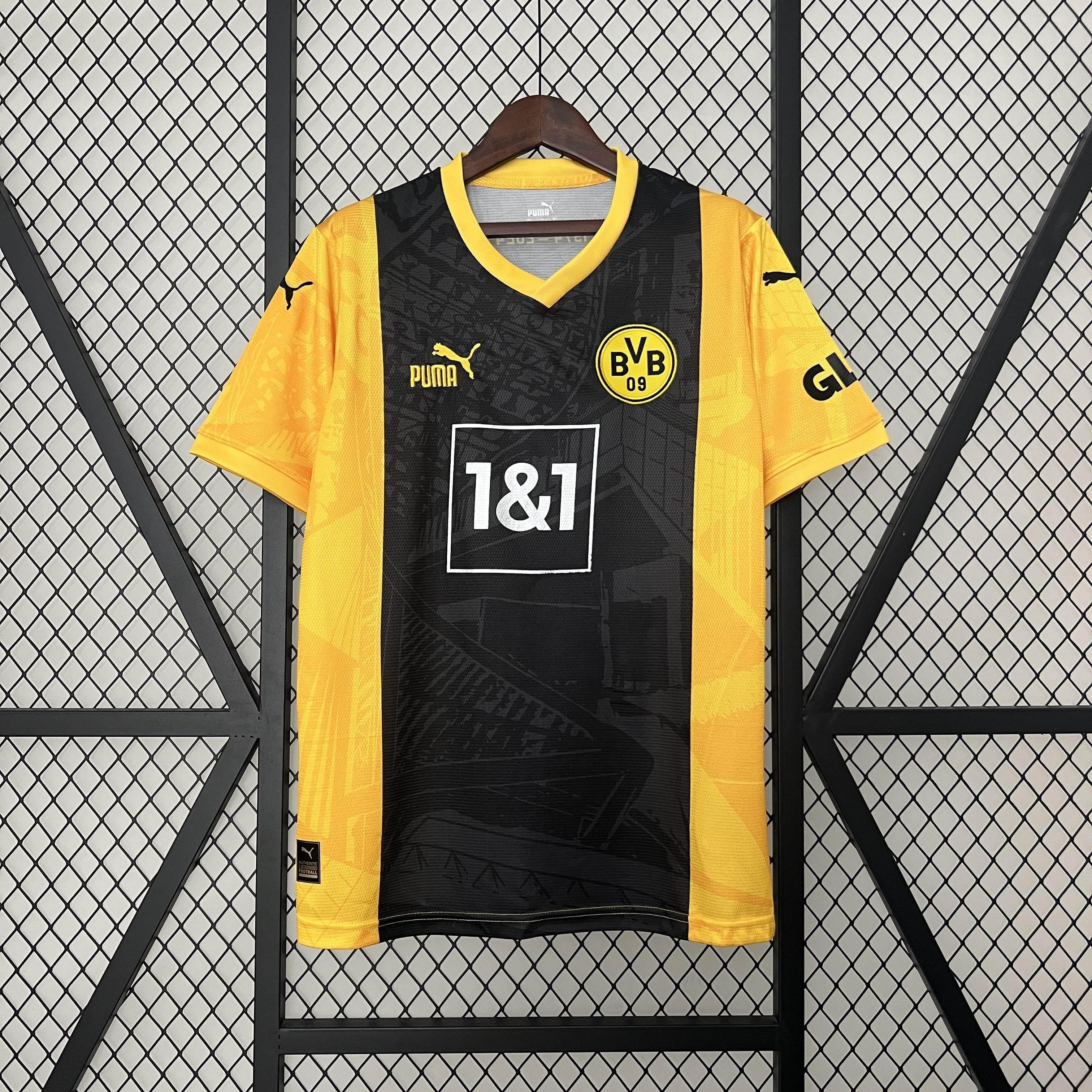 CAMISETA BORUSSIA DORTMUND I 24/25 HOMBRE EDICIÓN ESPECIAL (VERSIÓN FAN) - ZonaCamisetas