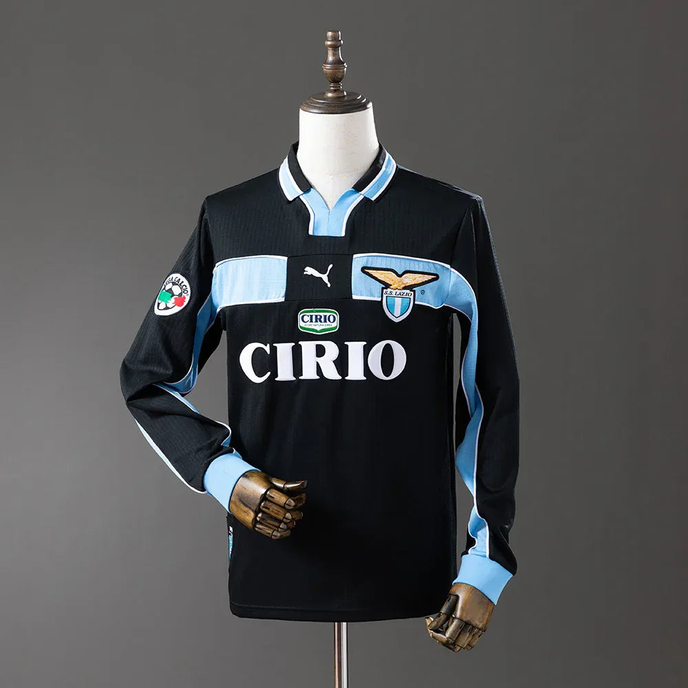 CAMISETA LAZIO II 98/99 HOMBRE (RETRO) MANGA LARGA - ZonaCamisetas