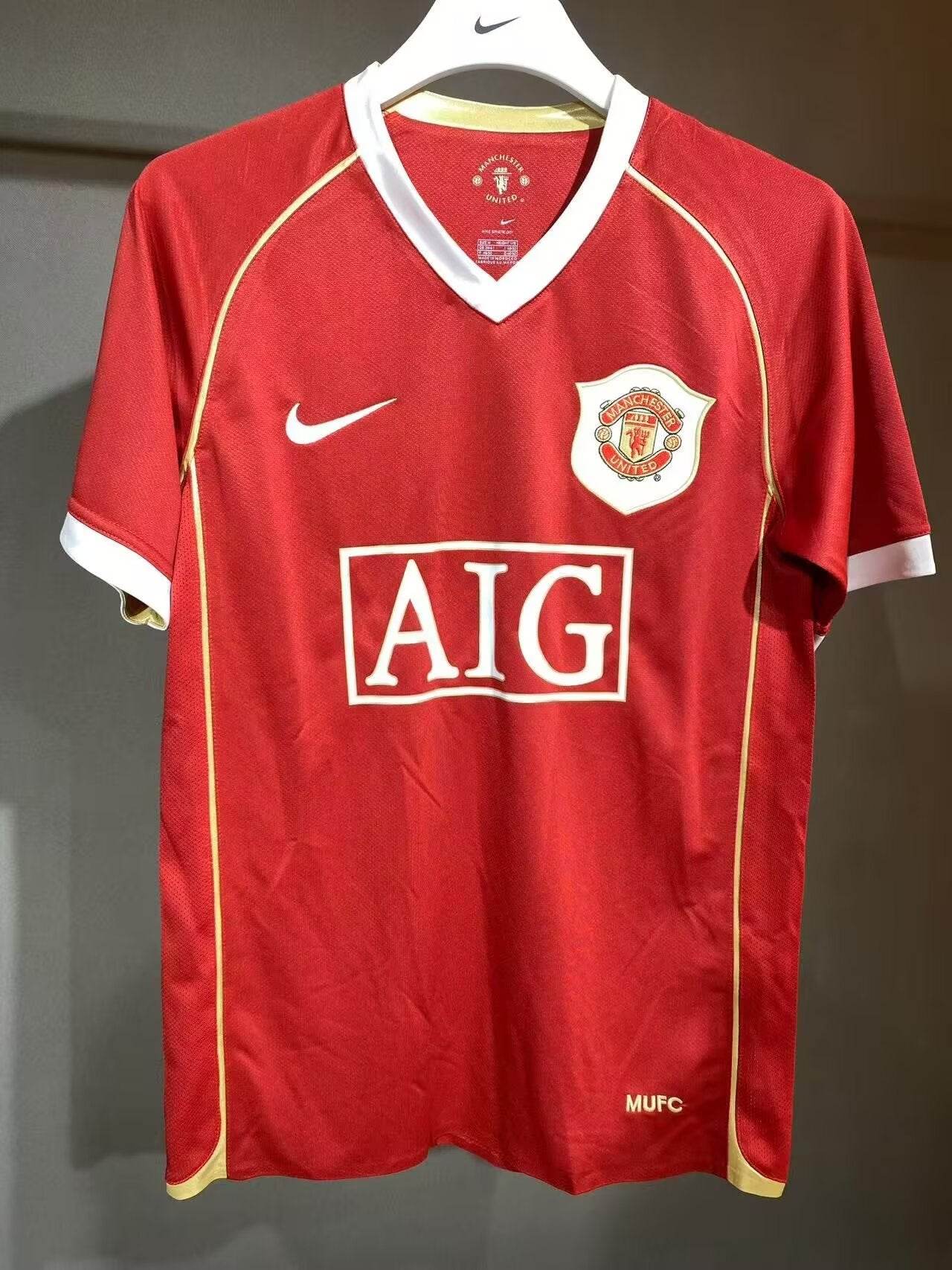 CAMISETA MANCHESTER UNITED l 06/07 HOMBRE (RETRO) - ZonaCamisetas