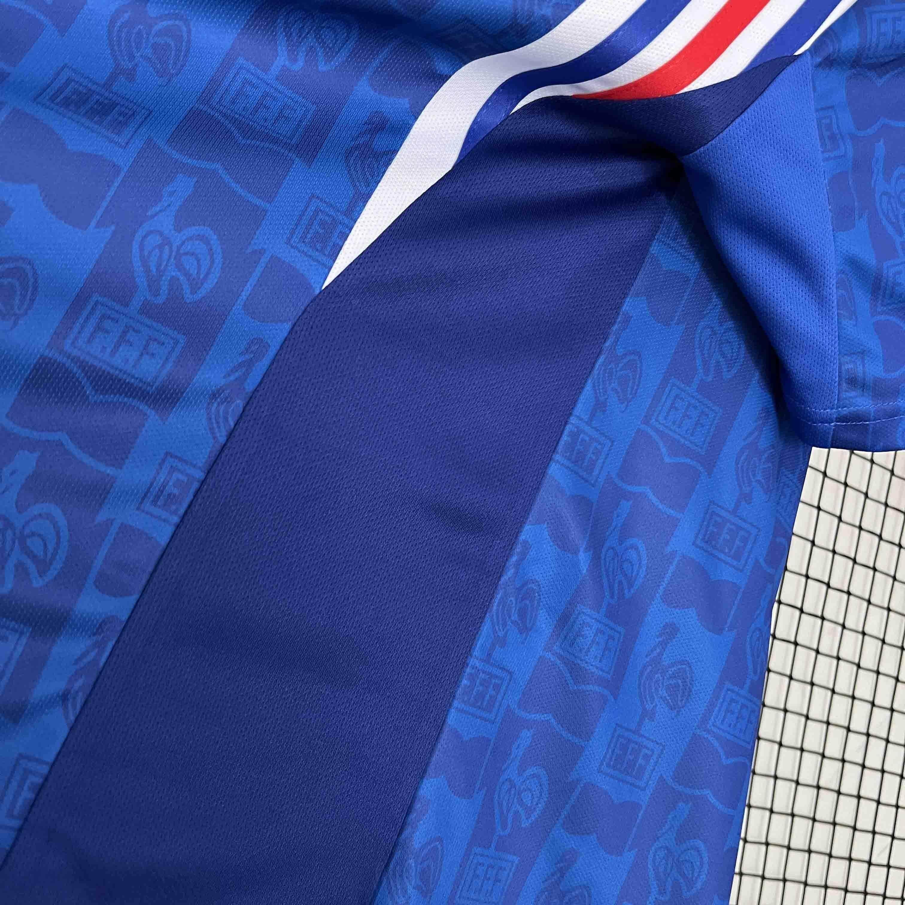 CAMISETA FRANCIA I 96/97 HOMBRE (RETRO) - ZonaCamisetas
