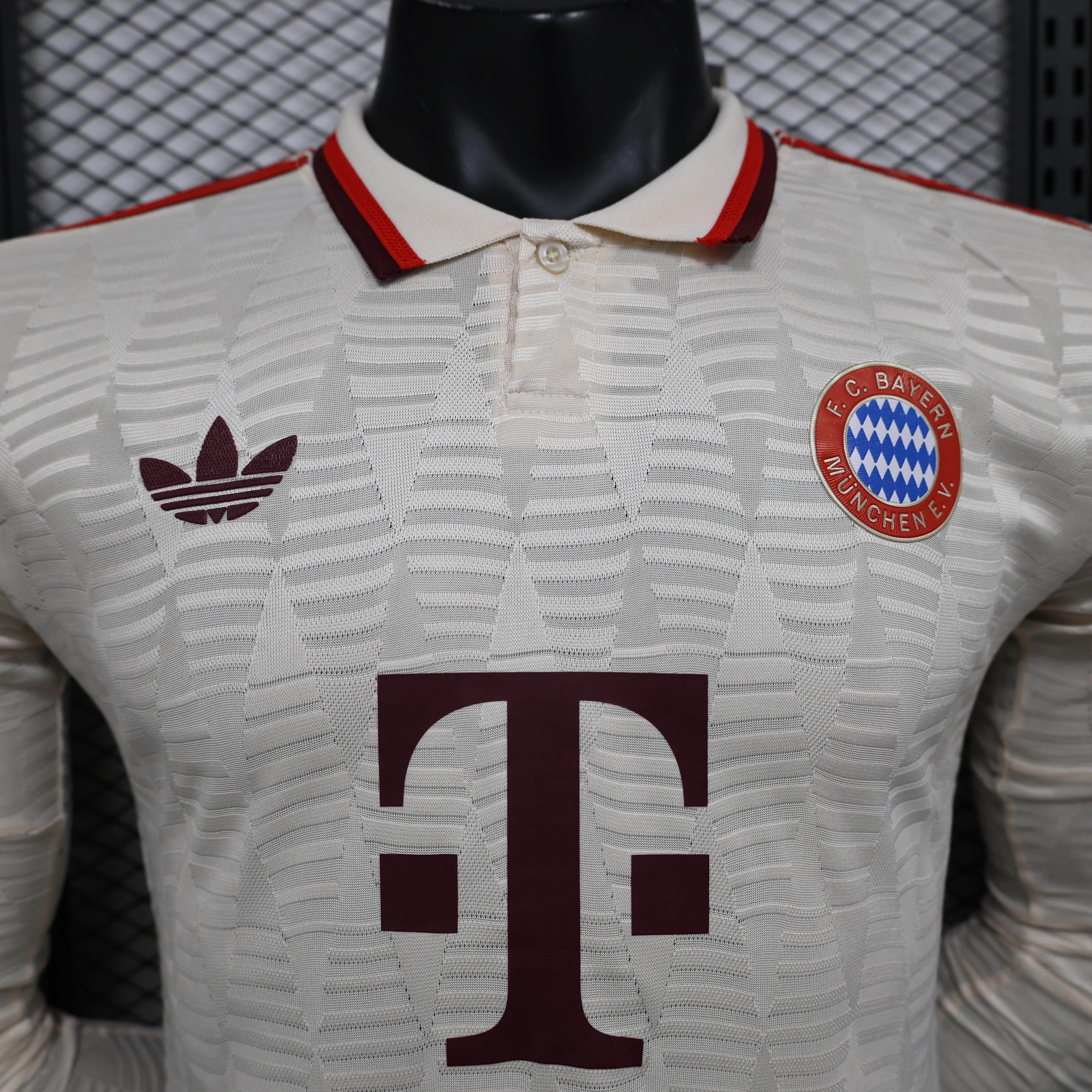CAMISETA BAYERN DE MUNICH Il 24/25 MANGA LARGA HOMBRE (VERSIÓN JUGADOR) - ZonaCamisetas