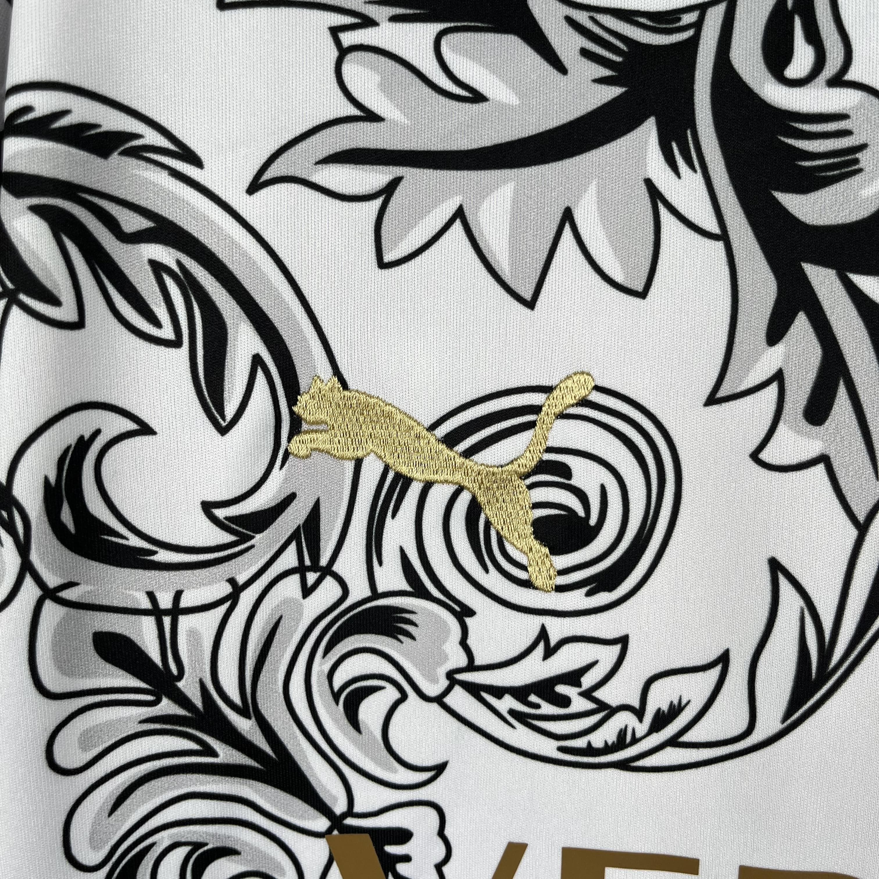 CAMISETA ITALIA EDICIÓN ESPECIAL WHITE 2024 HOMBRE (VERSIÓN FAN)
