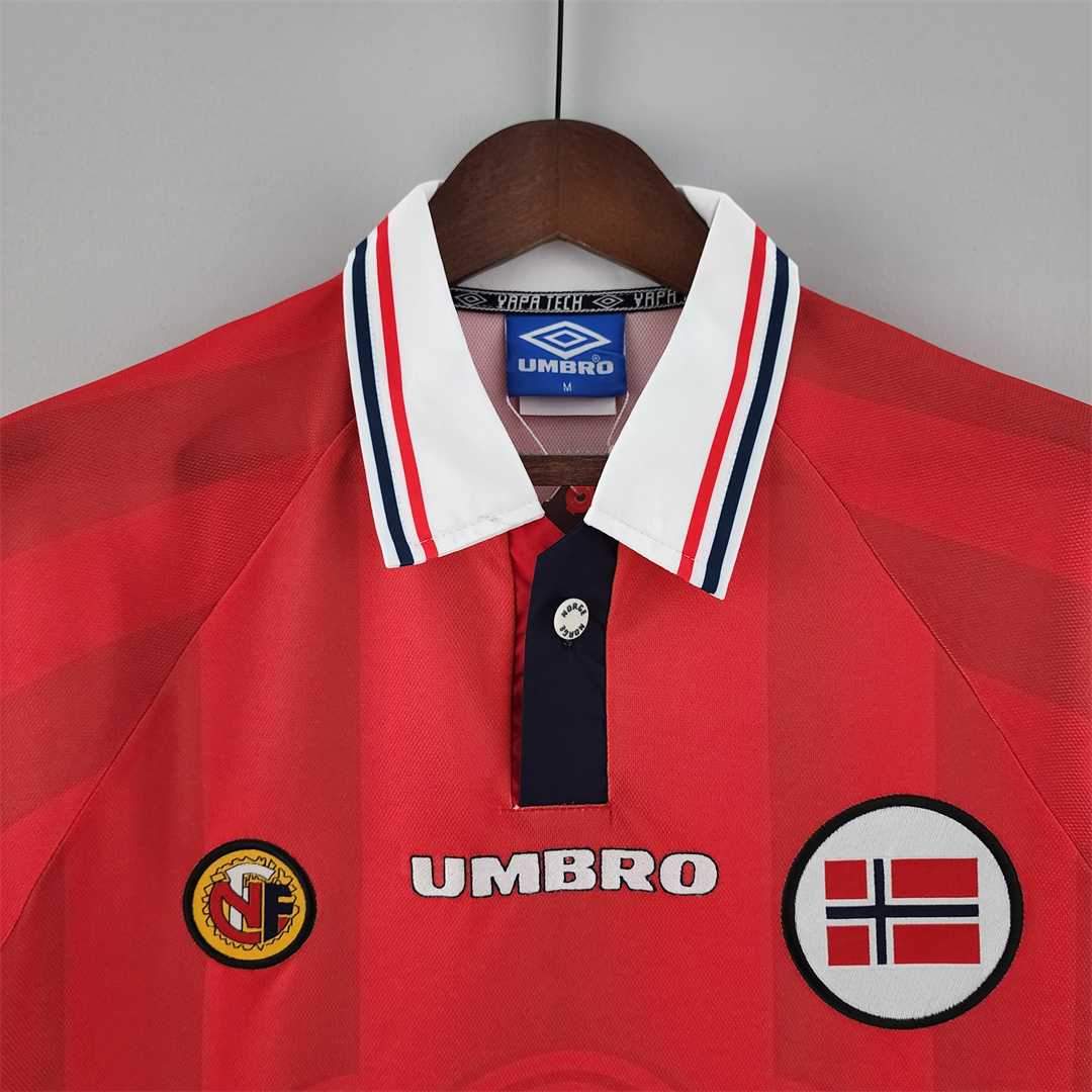 ZonaCamisetas NORWAY l 98/99 HOMBRE (RETRO) La Pelota Mundo NORUEGA NORWAY