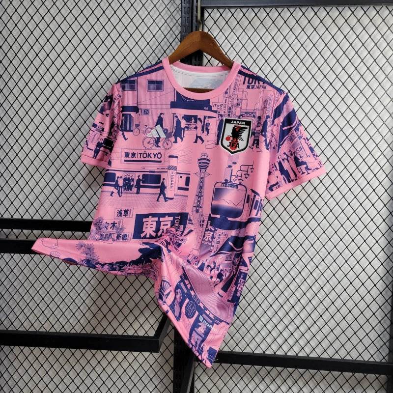 CAMISETA JAPÓN EDICIÓN ESPECIAL TOKIO PINK 23/24 HOMBRE (VERSIÓN FAN) - ZonaCamisetas