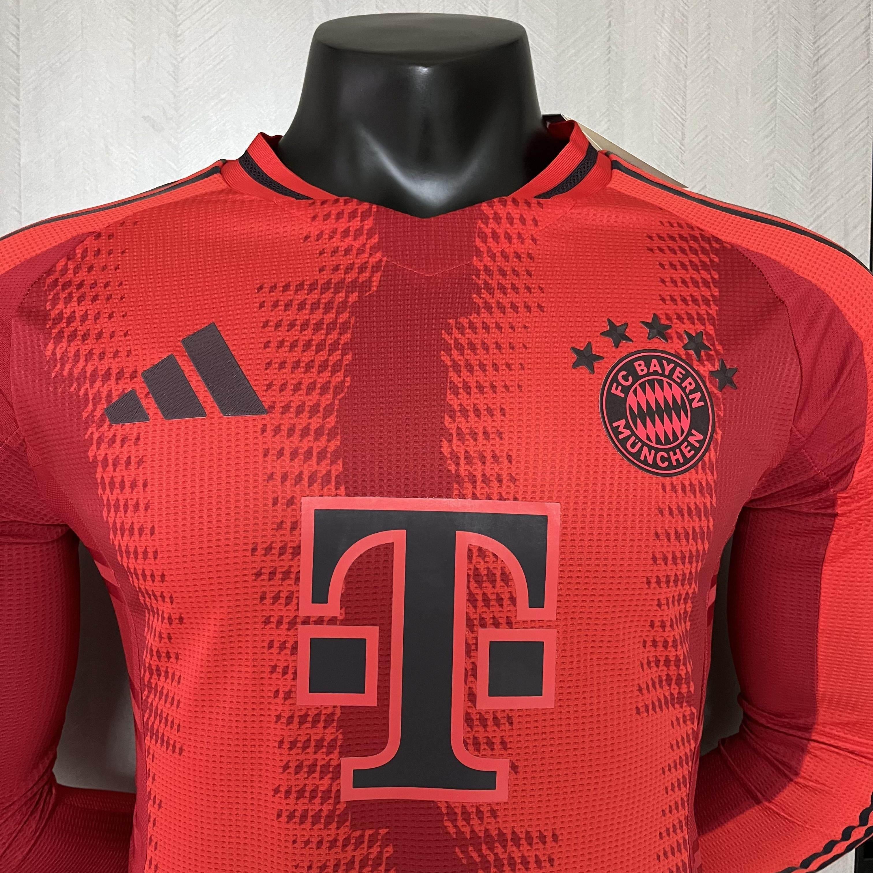 CAMISETA BAYERN DE MUNICH I 24/25 MANGA LARGA HOMBRE (VERSIÓN JUGADOR) - ZonaCamisetas