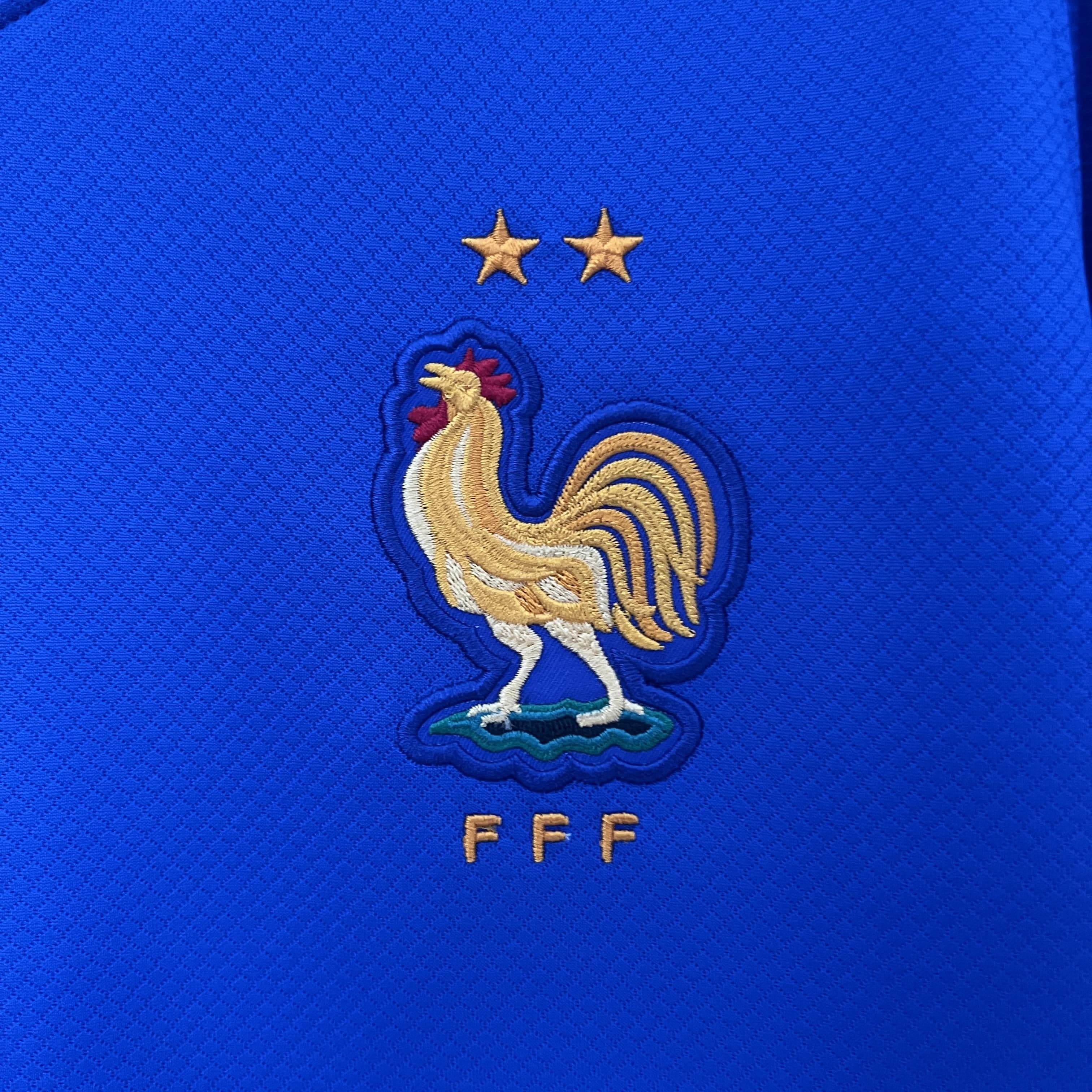 CAMISETA FRANCIA I 2024 MUJER (VERSIÓN FAN) - ZonaCamisetas
