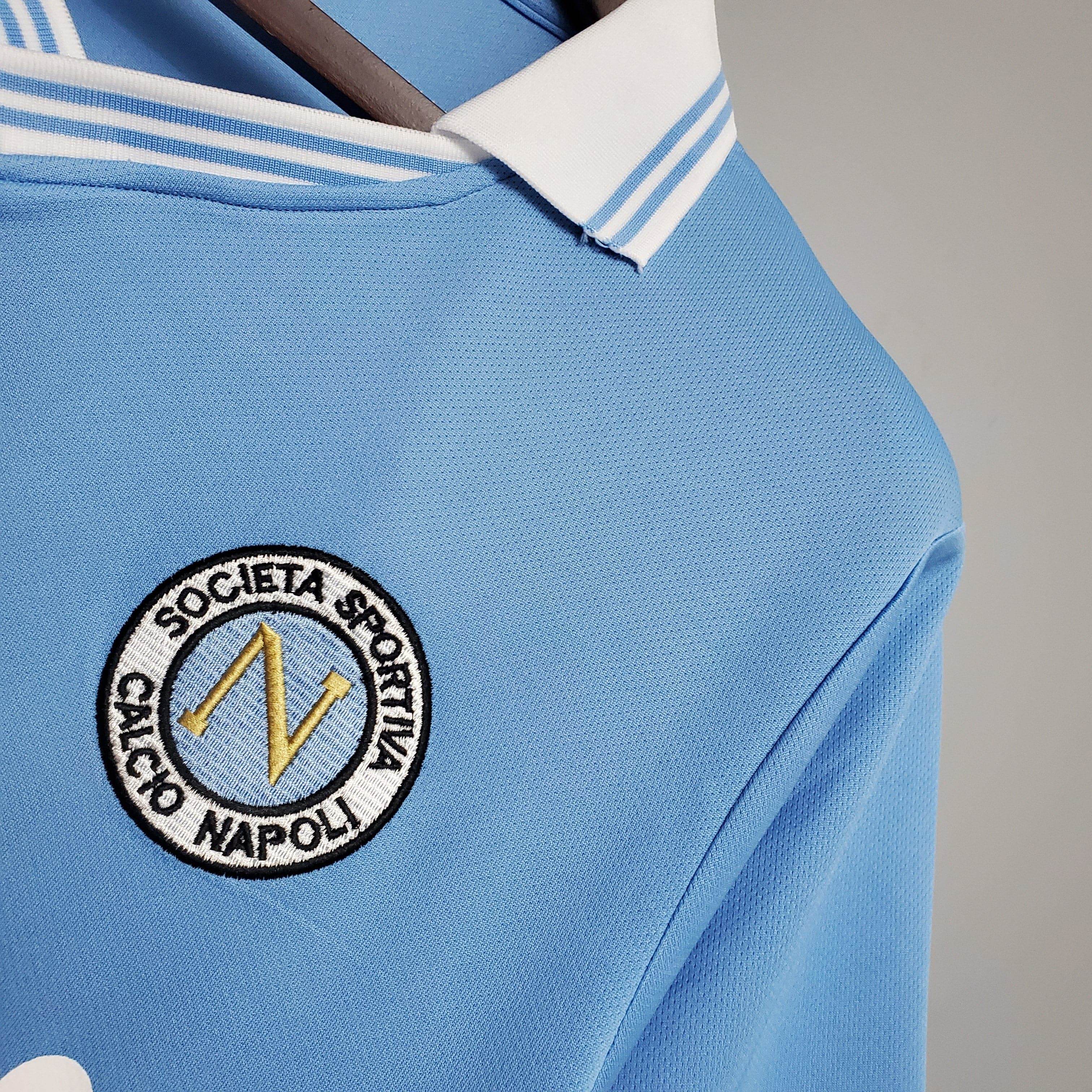 CAMISETA NAPOLI I 86/87 HOMBRE (RETRO) - ZonaCamisetas