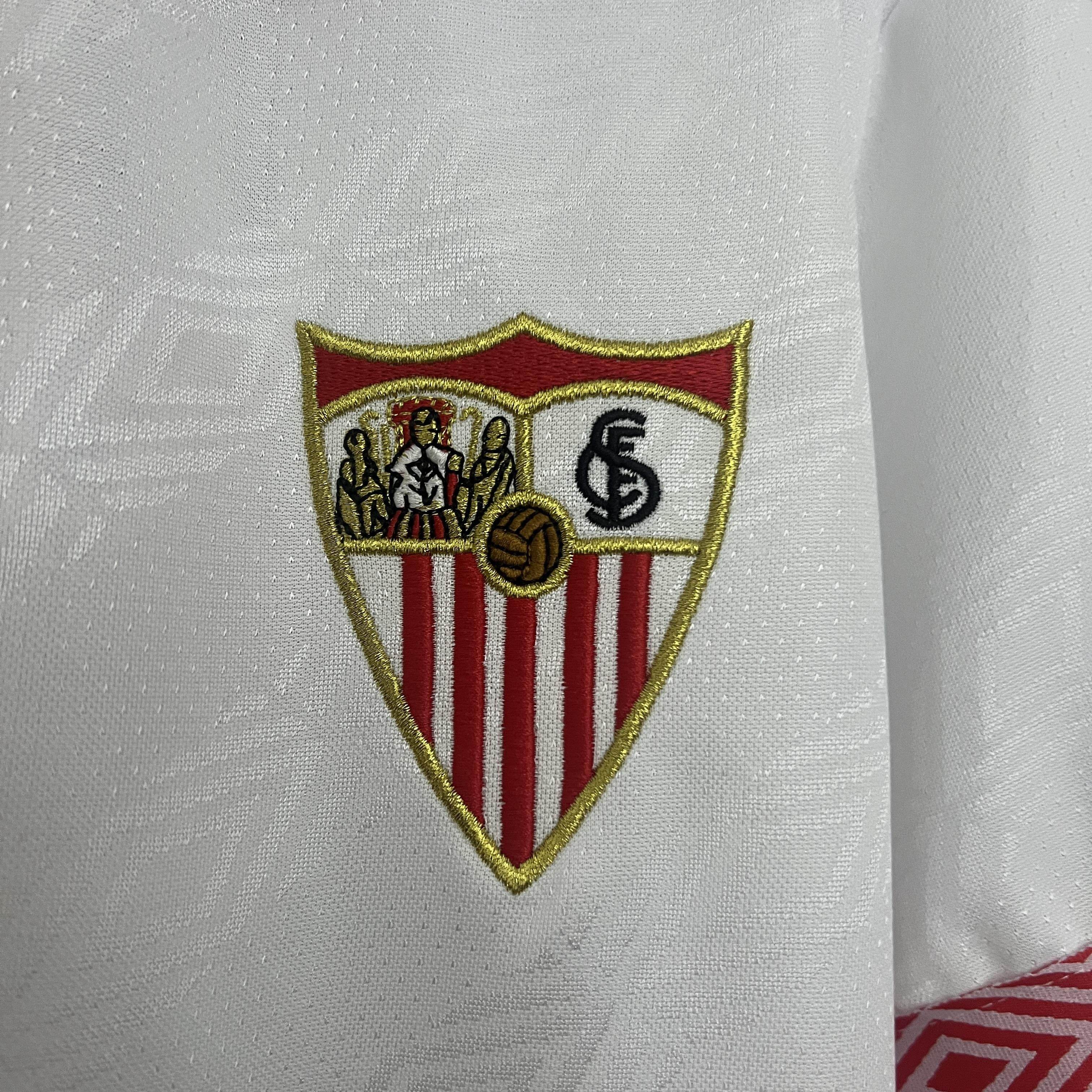 CAMISETA SEVILLA I 94/96 HOMBRE (RETRO) - ZonaCamisetas