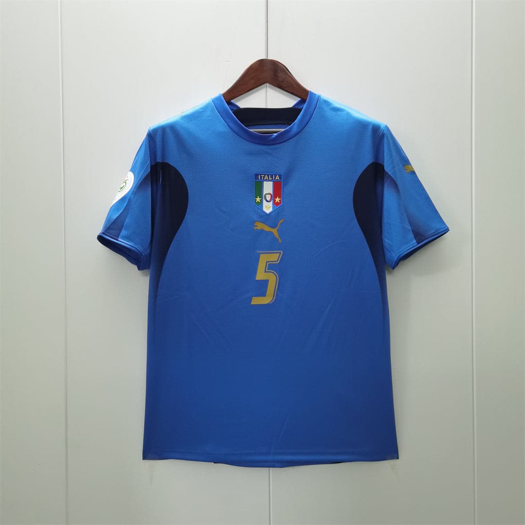 ZonaCamisetas ITALIA I MUNDIAL 2006 HOMBRE (RETRO) La Pelota Mundo ITALIA ITALY