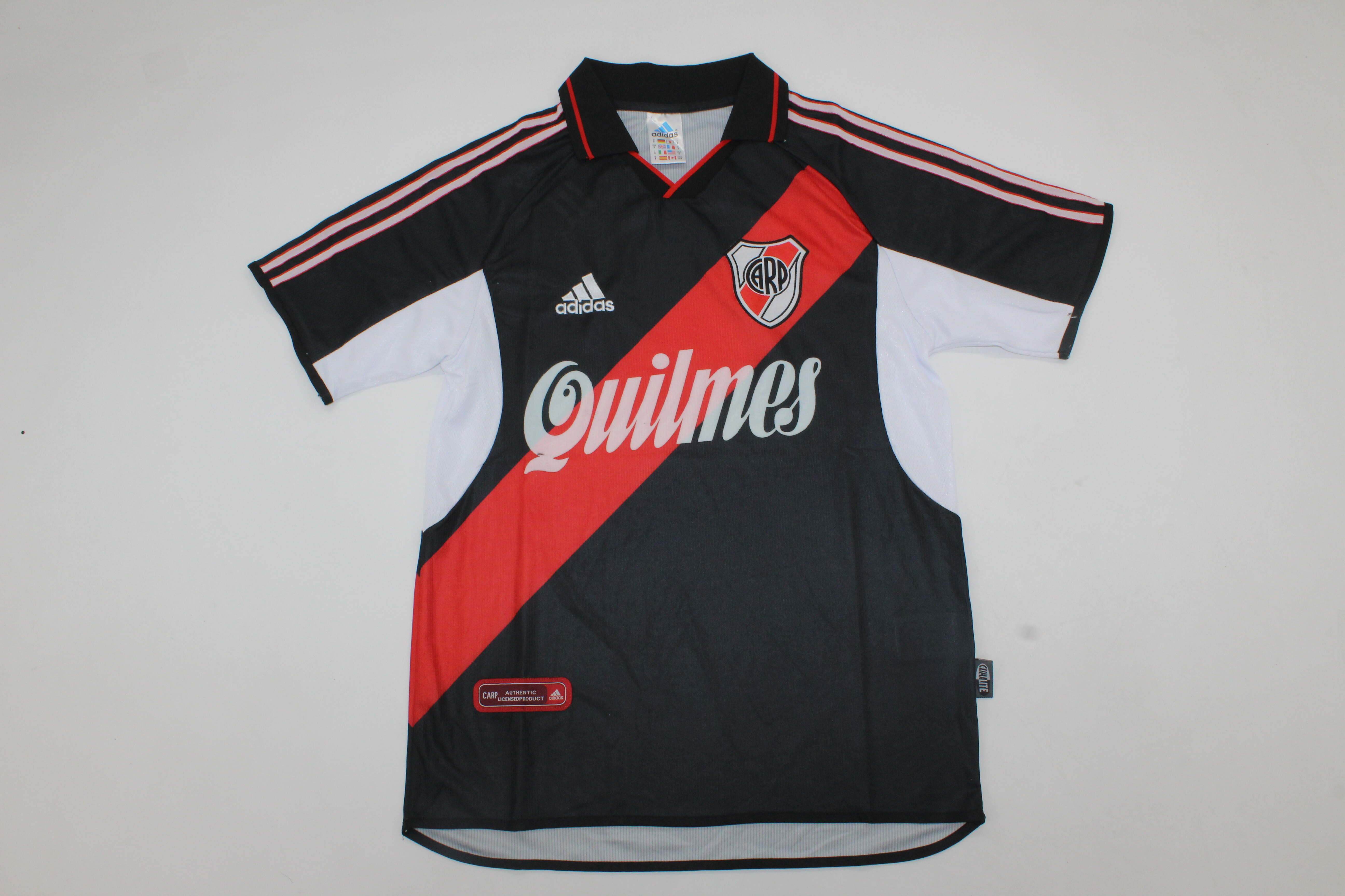 CAMISETA RIVER PLATE I 00/01 HOMBRE (RETRO) - ZonaCamisetas