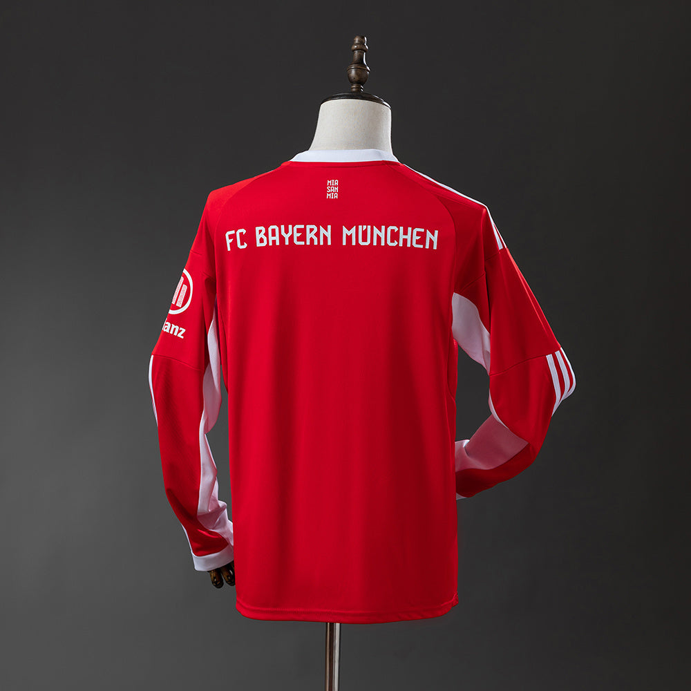 CAMISETA BAYERN DE MUNICH I 25/26 HOMBRE MANGA LARGA (VERSIÓN FAN)