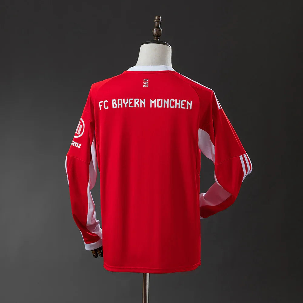 CAMISETA BAYERN DE MUNICH I 25/26 HOMBRE MANGA LARGA (VERSIÓN FAN) - ZonaCamisetas