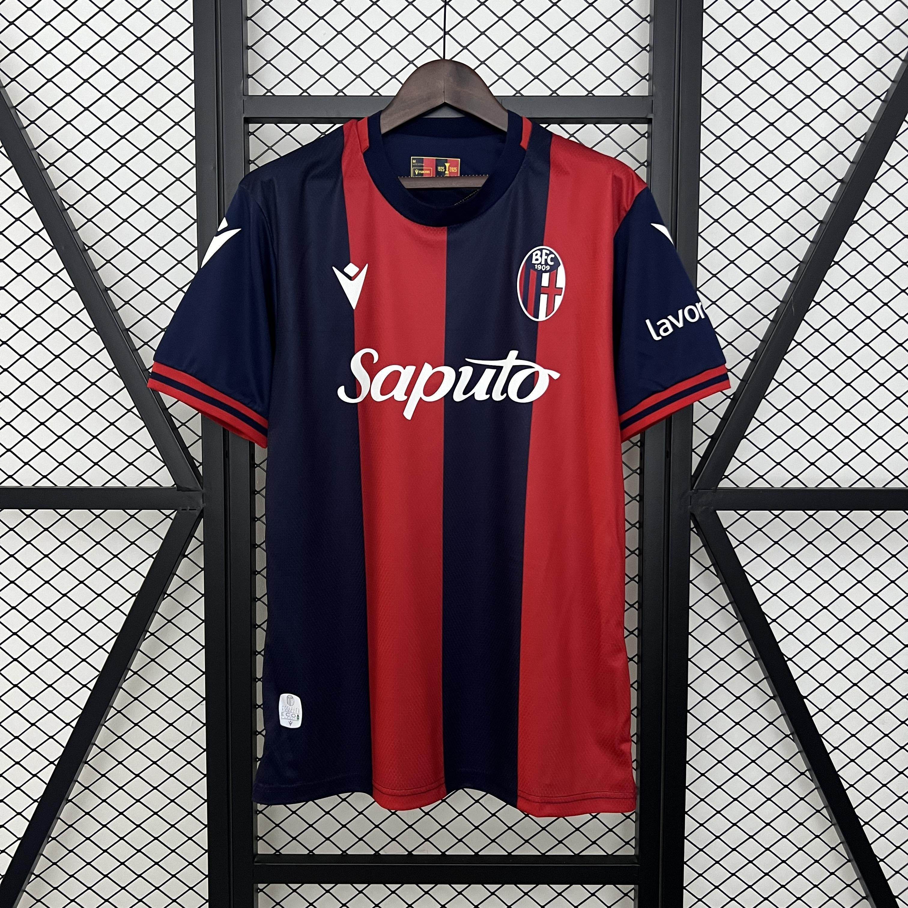 CAMISETA BOLOGNA I 24/25 HOMBRE (VERSIÓN FAN) - ZonaCamisetas