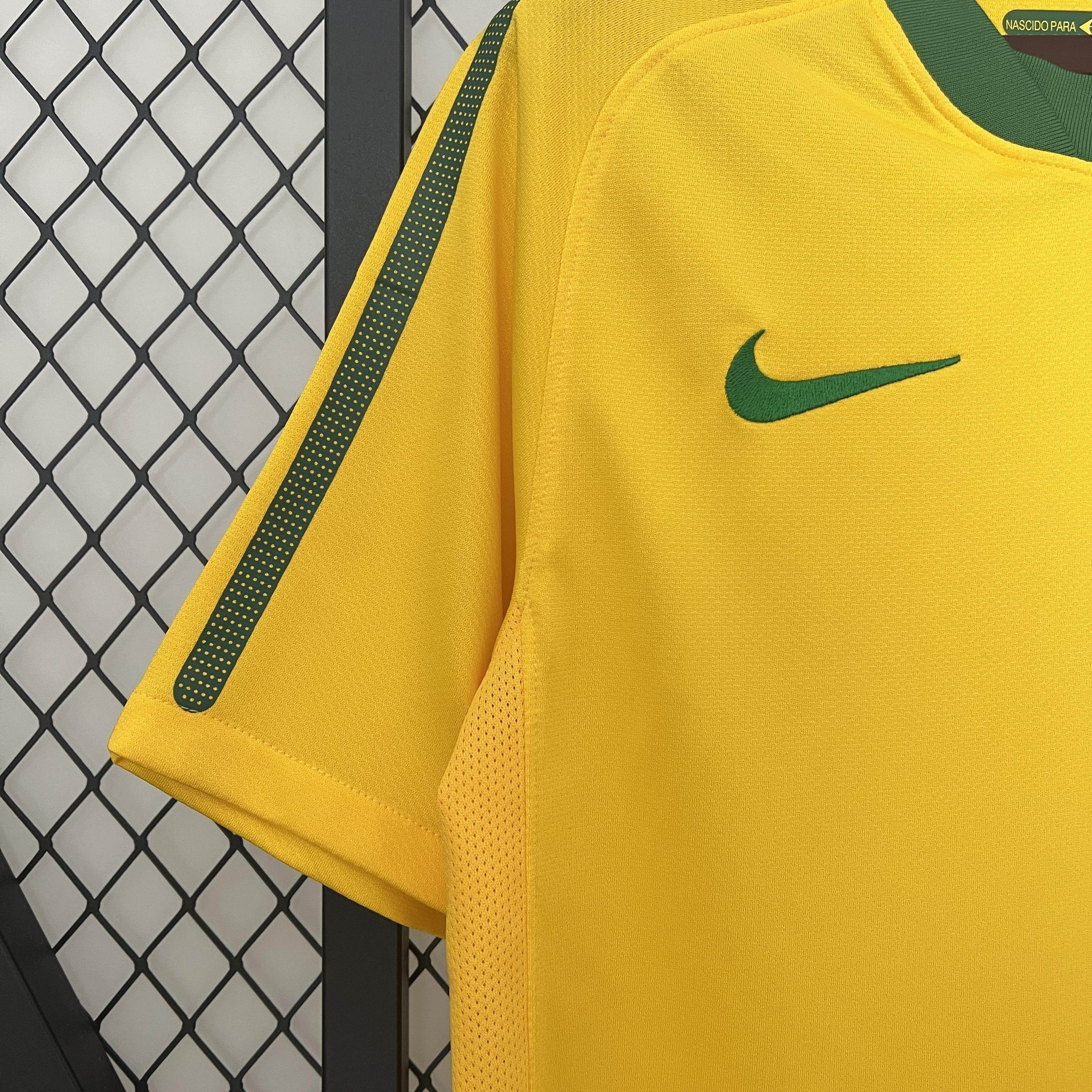 CAMISETA BRASIL I 2010 HOMBRE (RETRO) - ZonaCamisetas