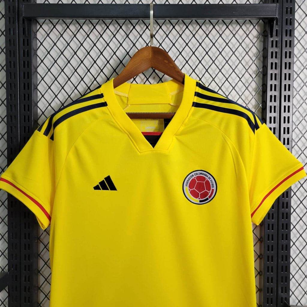CAMISETA COLOMBIA I 2023 HOMBRE (VERSIÓN FAN) - ZonaCamisetas