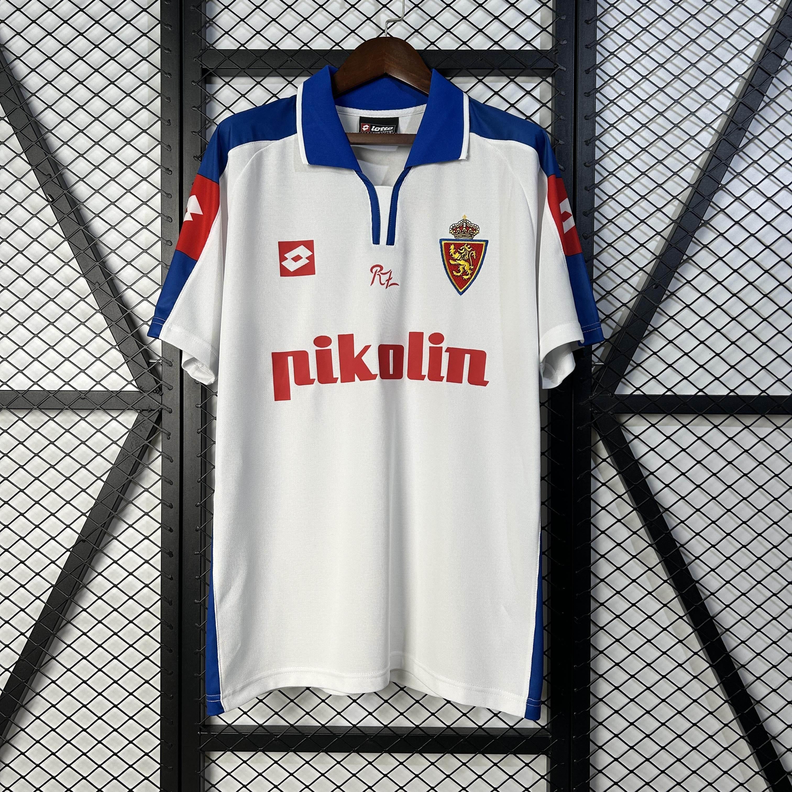 CAMISETA ZARAGOZA I 2004 HOMBRE (RETRO) - ZonaCamisetas