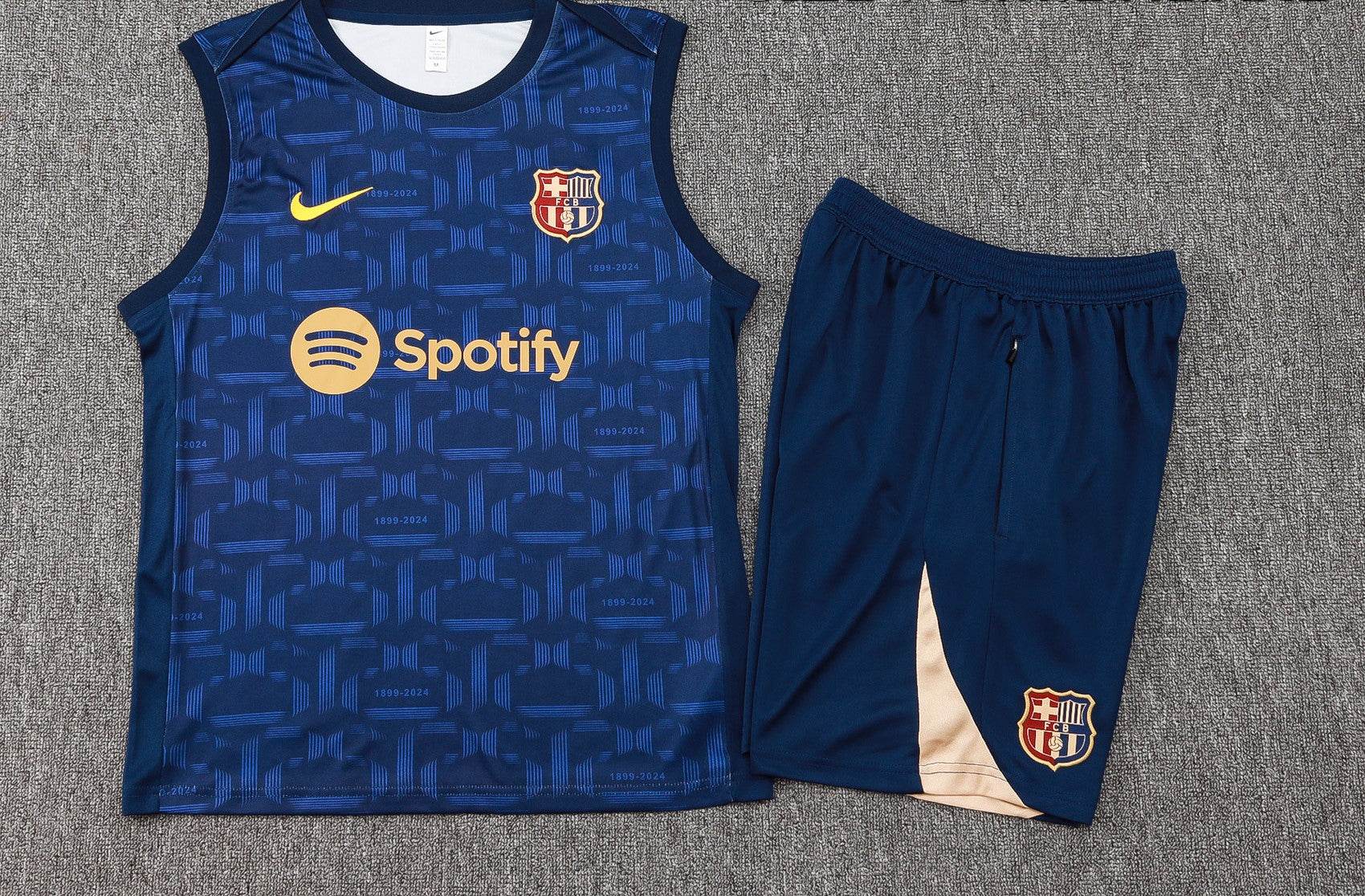 CONJUNTO SIN MANGAS BARCELONA ENTRENAMIENTO I 24/25 HOMBRE - ZonaCamisetas